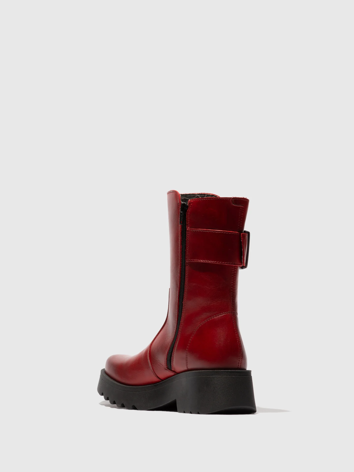 Buckle Ankle Boots MAZZ127FLY RED - Image 3