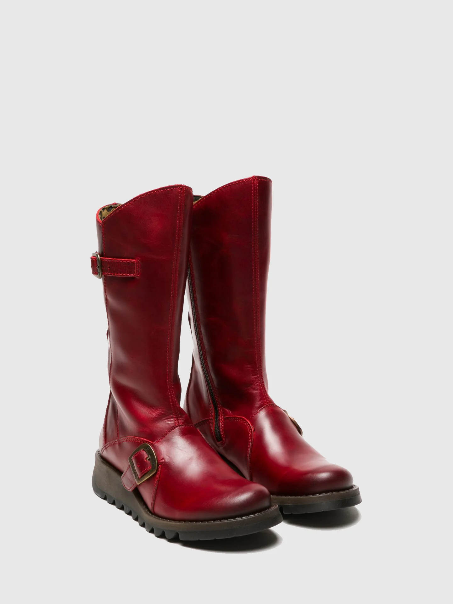 Buckle Boots MES 2 RED - Image 2