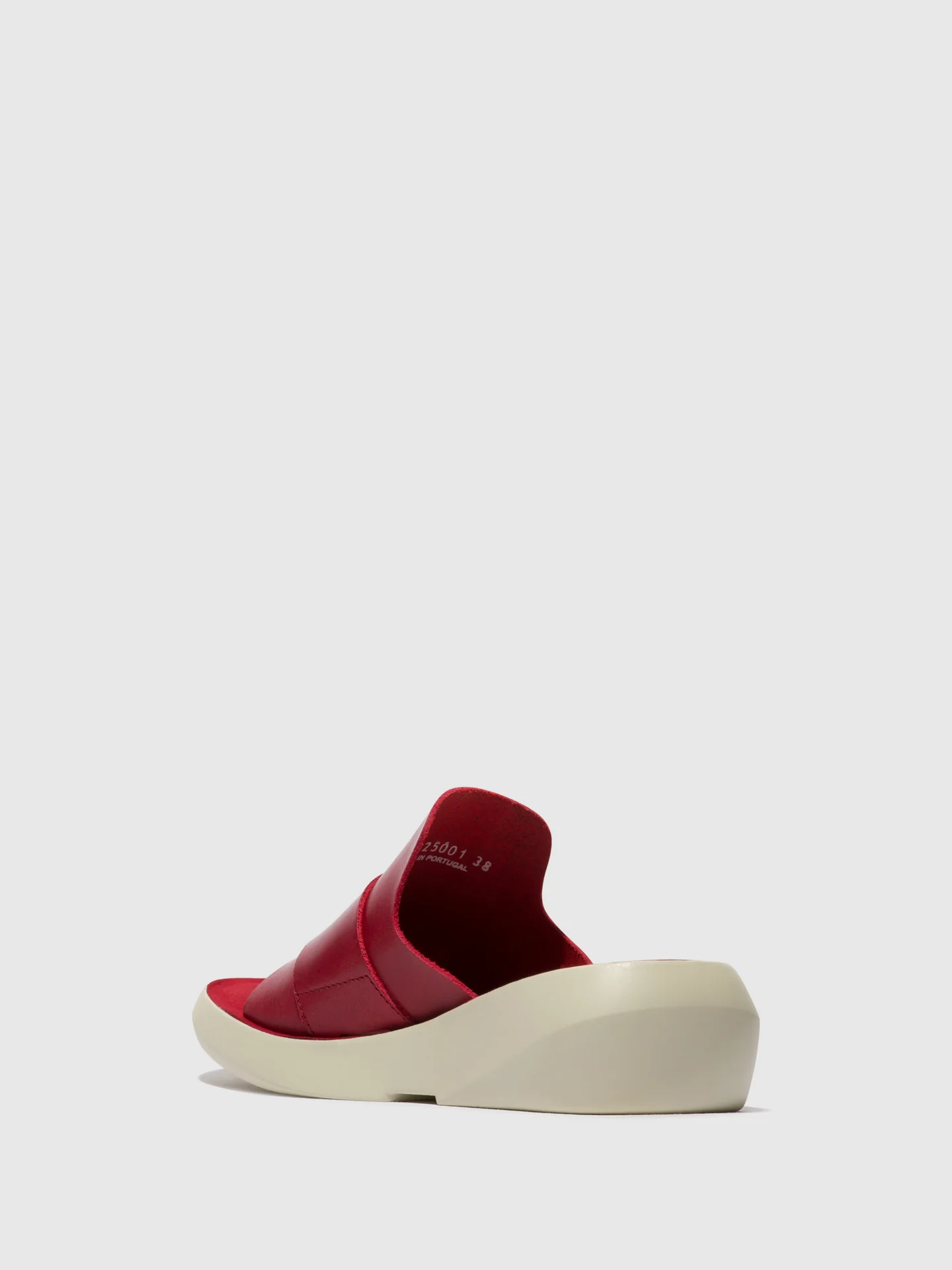 Buckle Mules BEYD925FLY RED - Image 3
