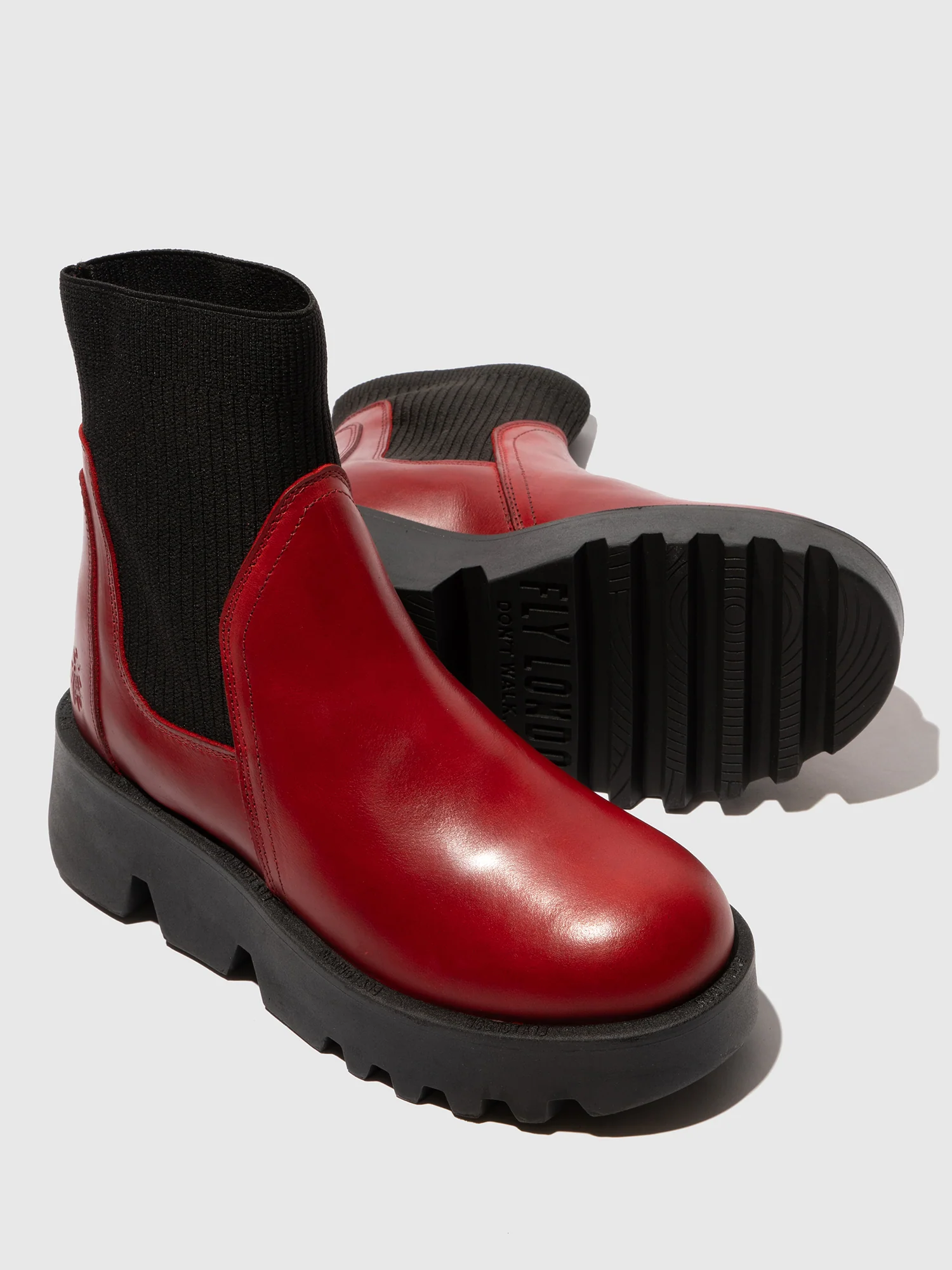 Chelsea Ankle Boots ZOOL317FLY RED - Image 4