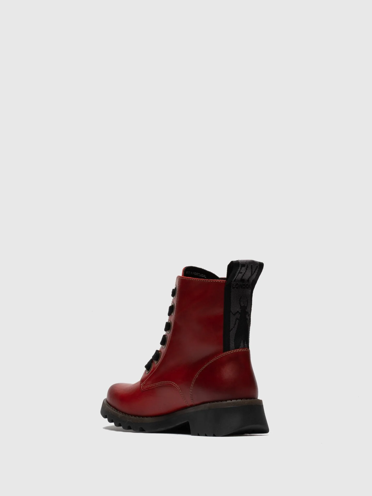 Lace-up Ankle Boots RAGI539FLY RED - Image 3