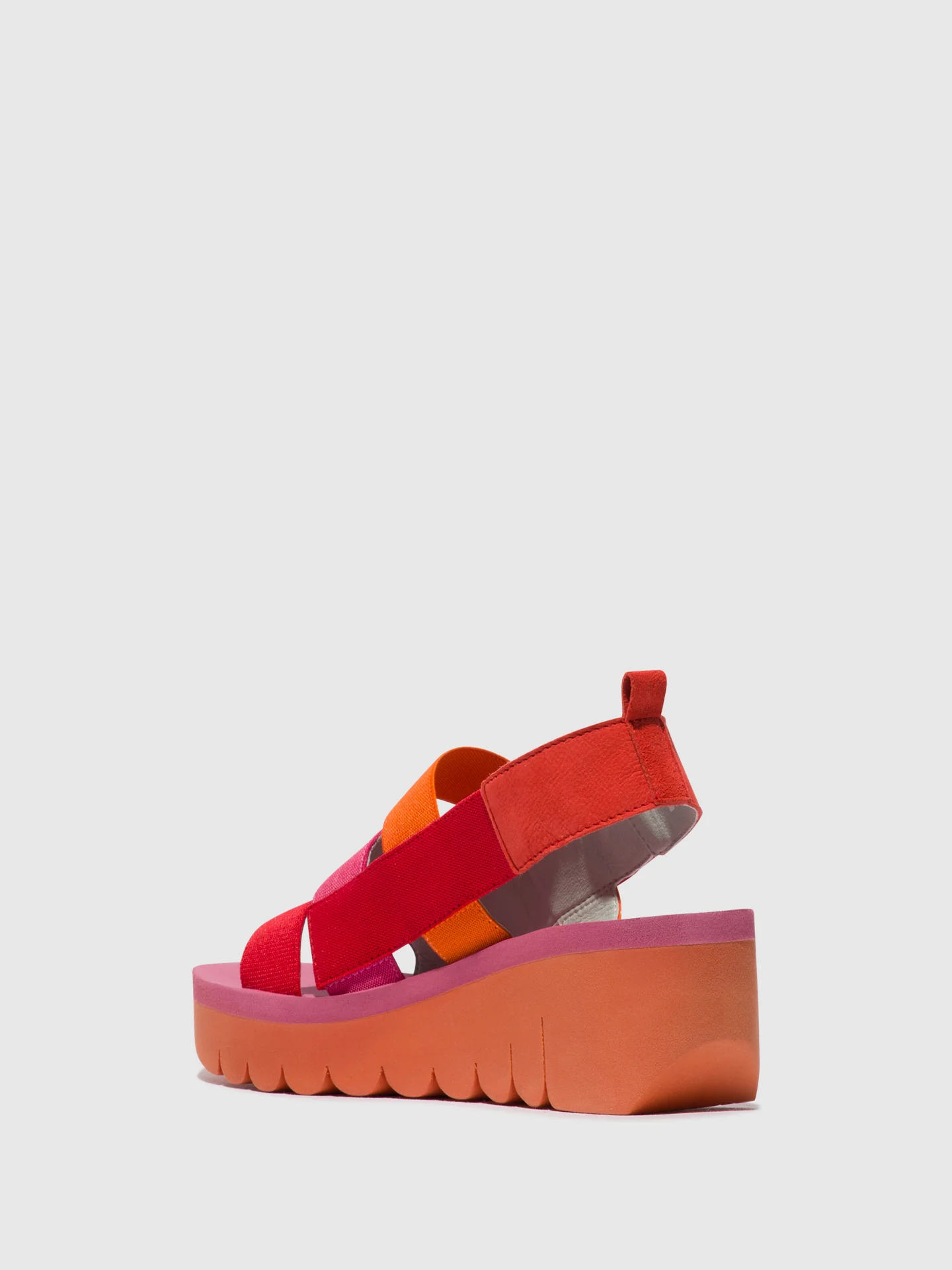 Strappy Sandals YERE847FLY RED/ORANGE (ROSE) - Image 3