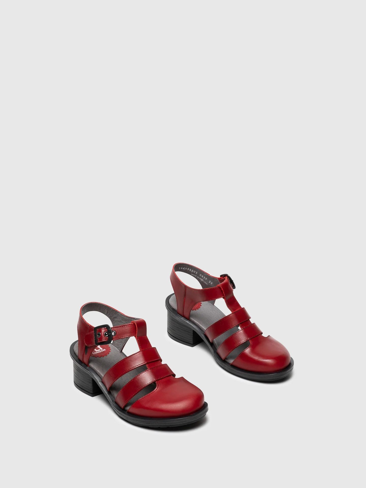 T-Strap Sandals CAHY195FLY RED - Image 2