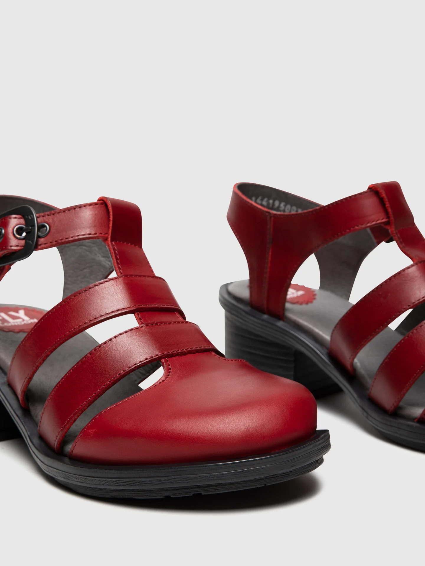 T-Strap Sandals CAHY195FLY RED - Image 4