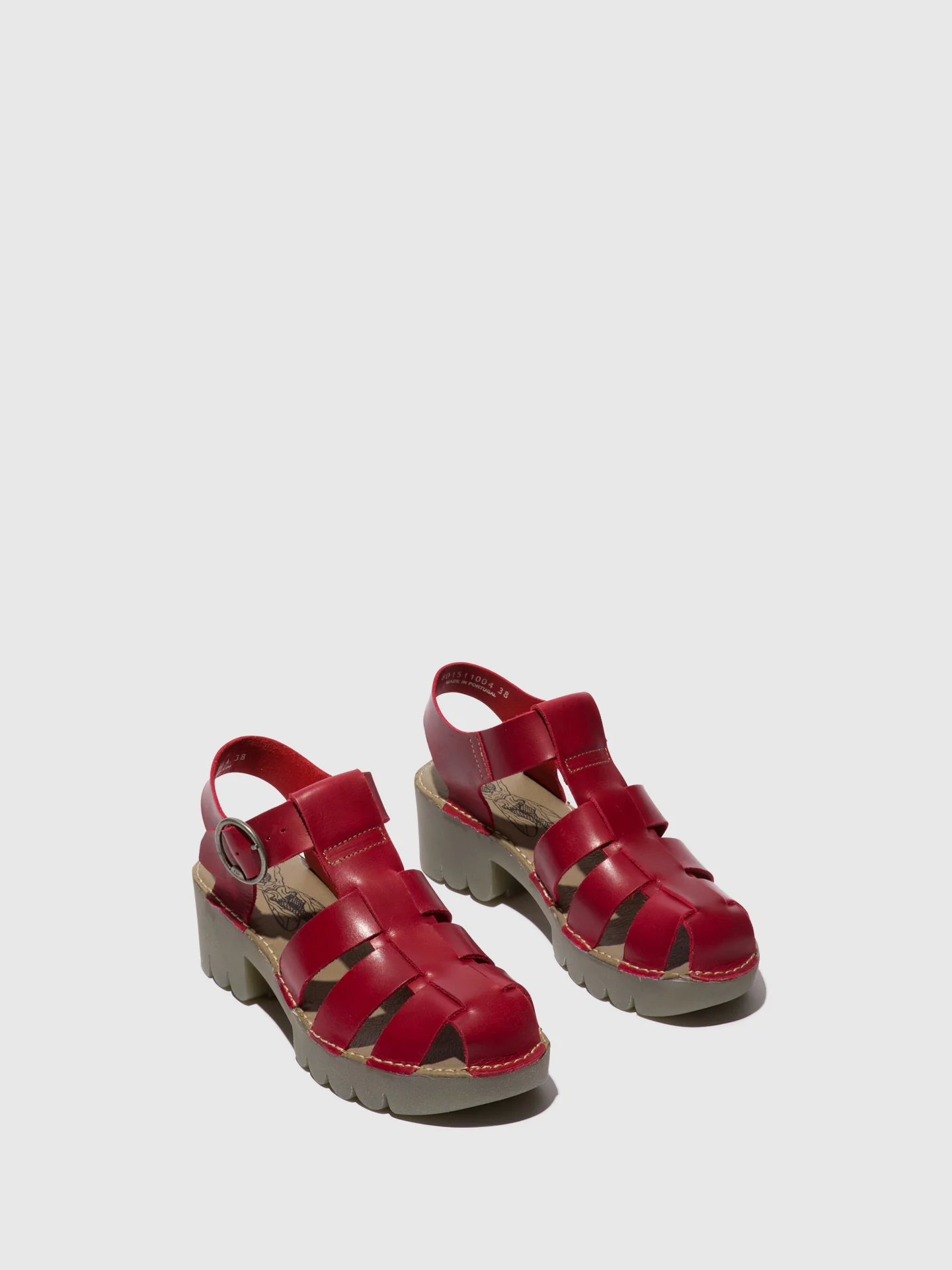 T-Strap Sandals EMME511FLY RED - Image 2
