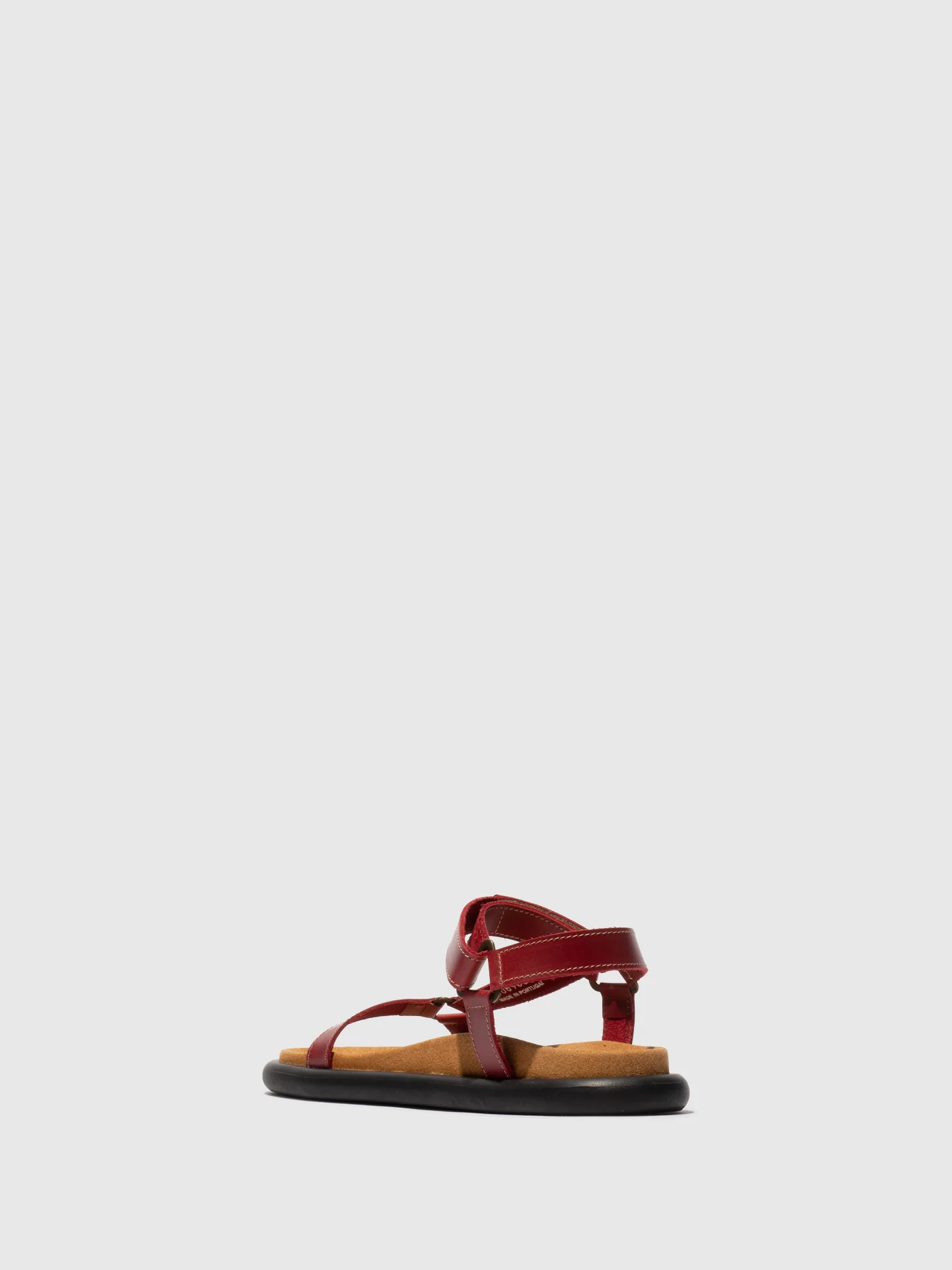 T-Strap Sandals POCH069FLY RED - Image 3