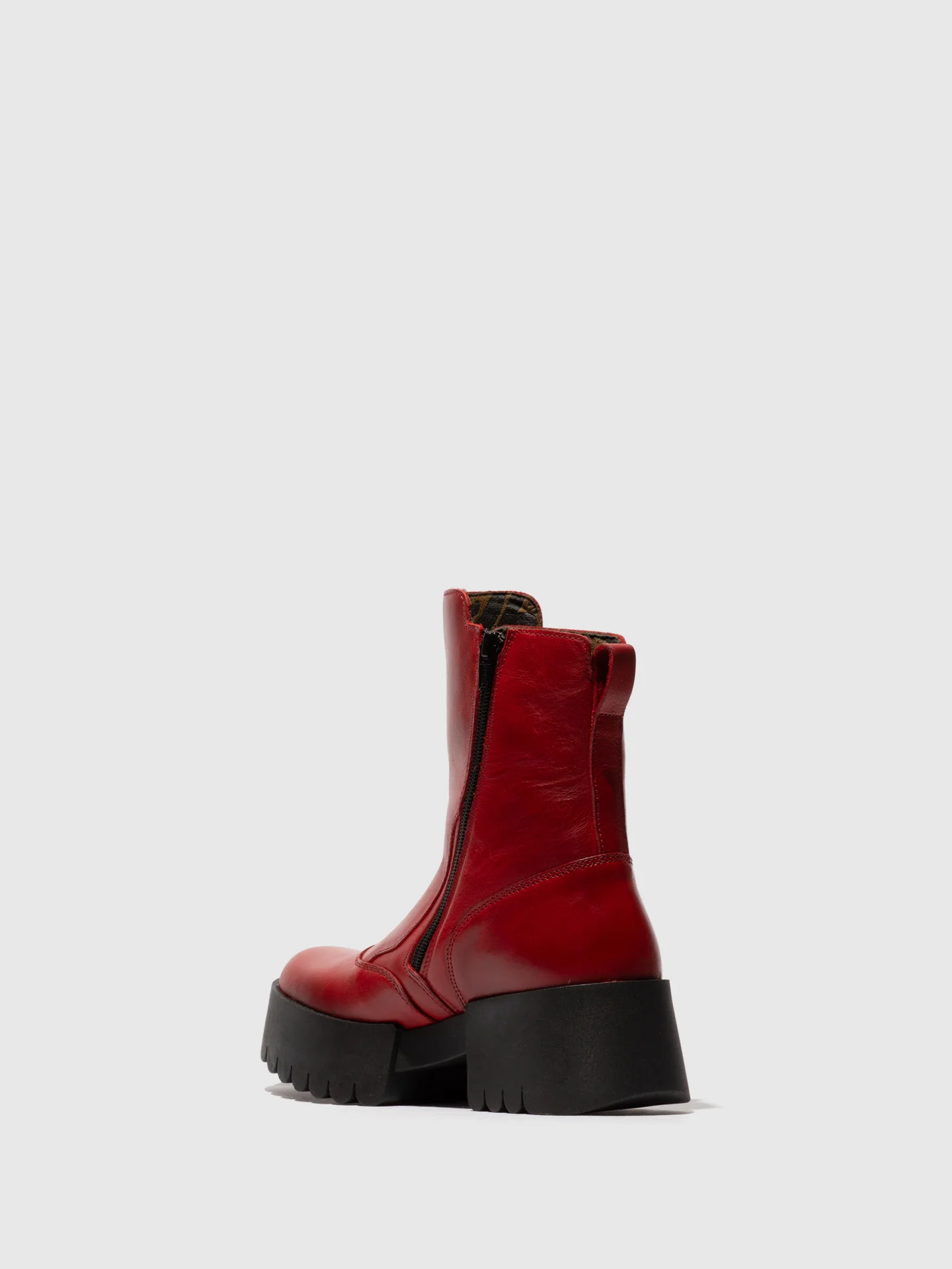 Velcro Ankle Boots EGLI124FLY RED - Image 3