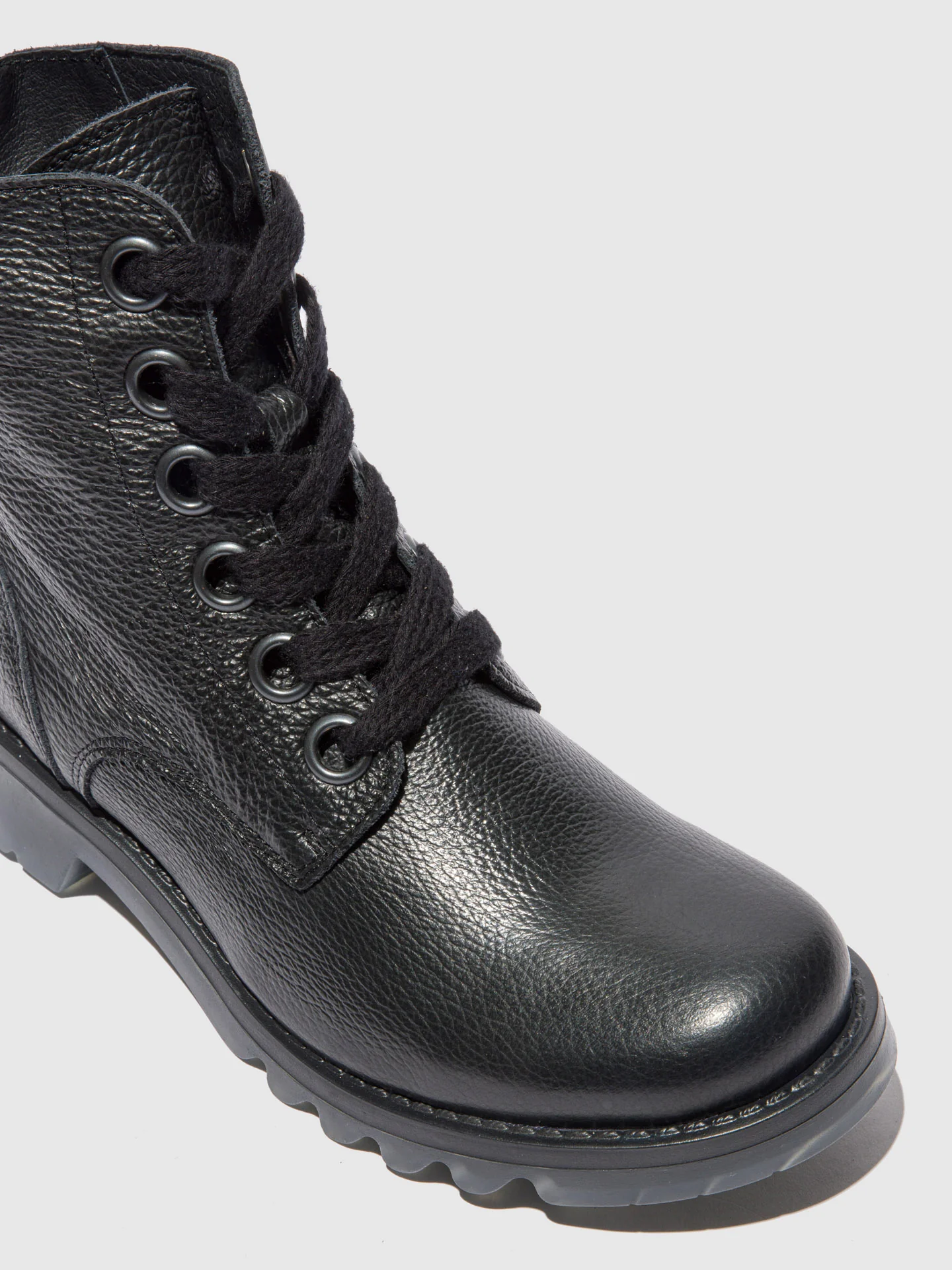 Lace-up Ankle Boots RAGI539FLY RIO BLACK - Image 4