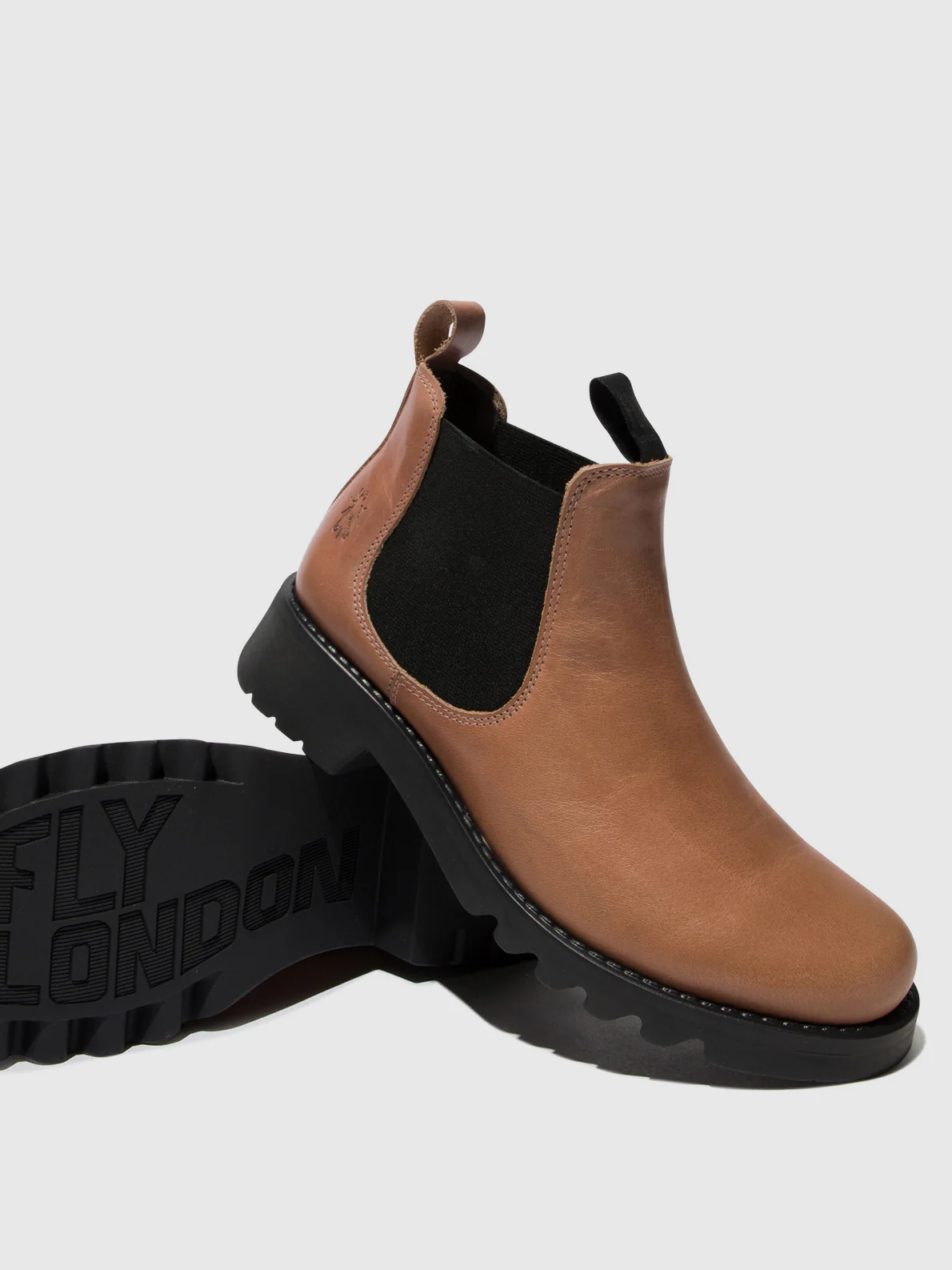 Chelsea Ankle Boots RIKA894FLY ROSE (BLACK SOLE) - Image 4