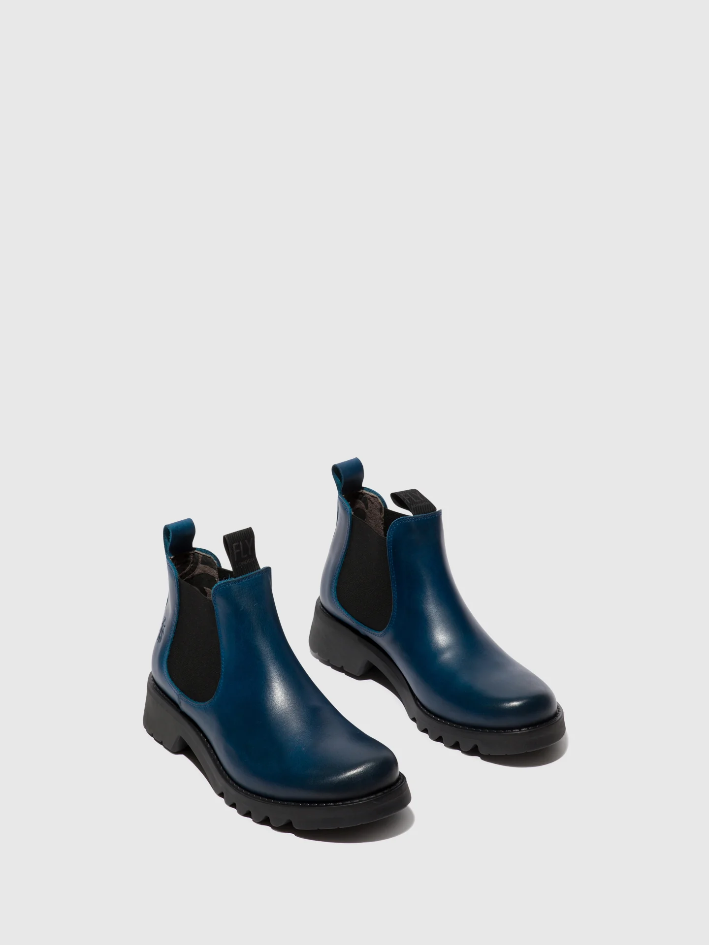 Chelsea Ankle Boots RIKA894FLY ROYAL BLUE (BLACK SOLE) - Image 2