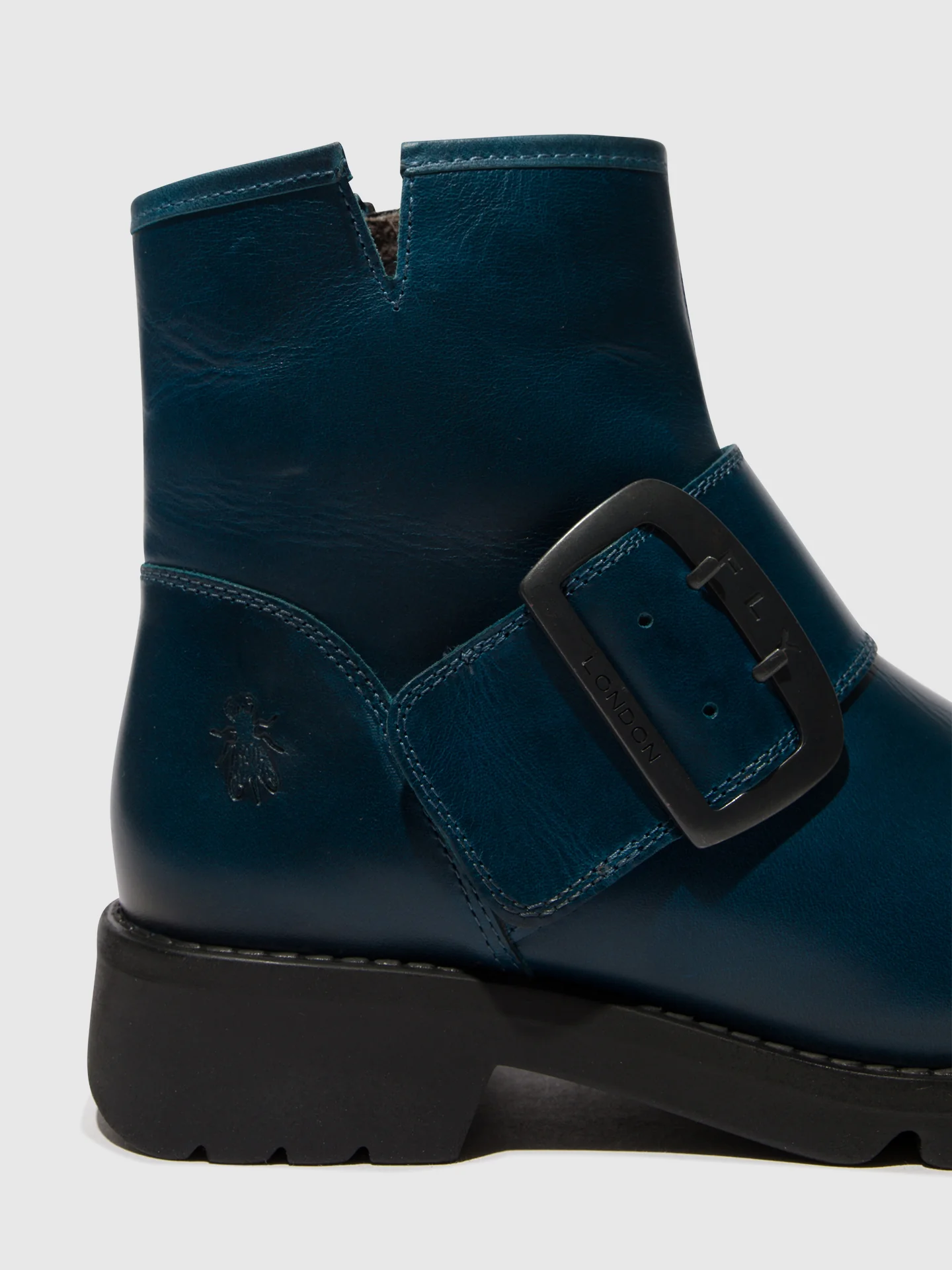 Buckle Ankle Boots RILY991FLY ROYAL BLUE - Image 4