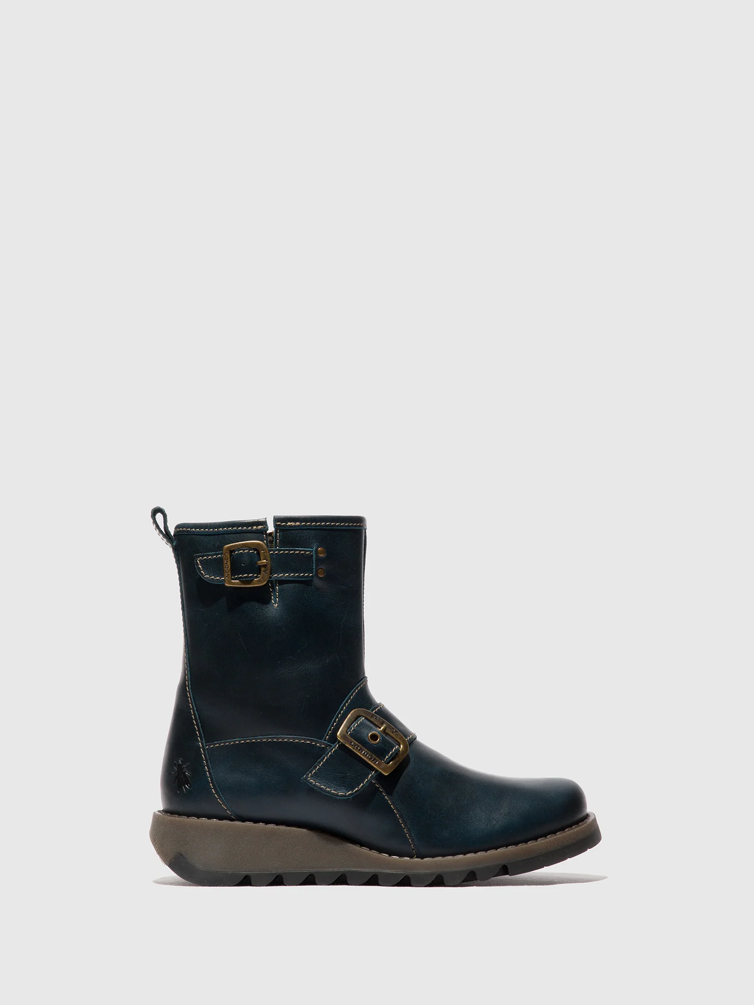 Buckle Ankle Boots SINO525FLY ROYAL BLUE