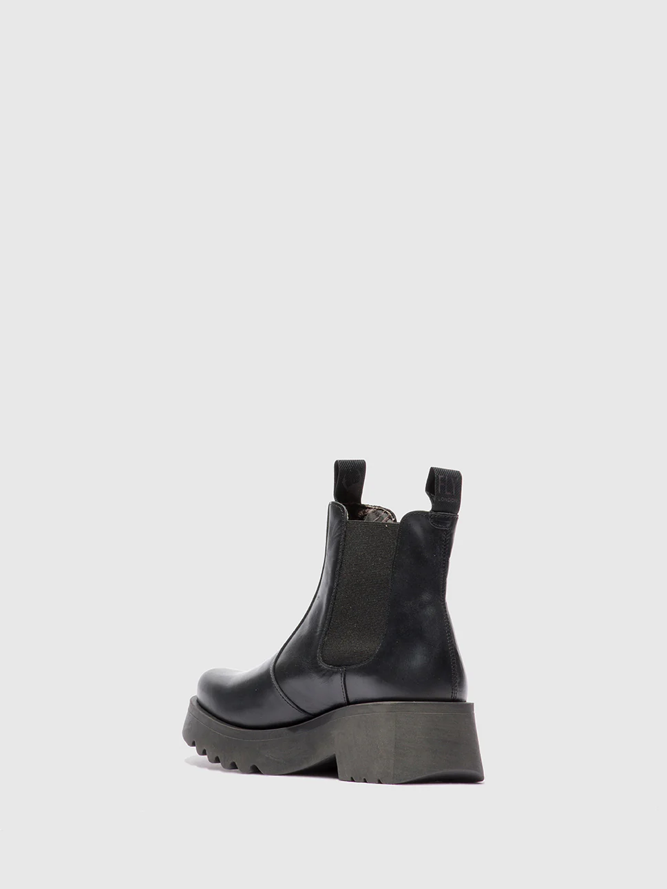 Chelsea Ankle Boots MEDI789FLY RUG BLACK - Image 3