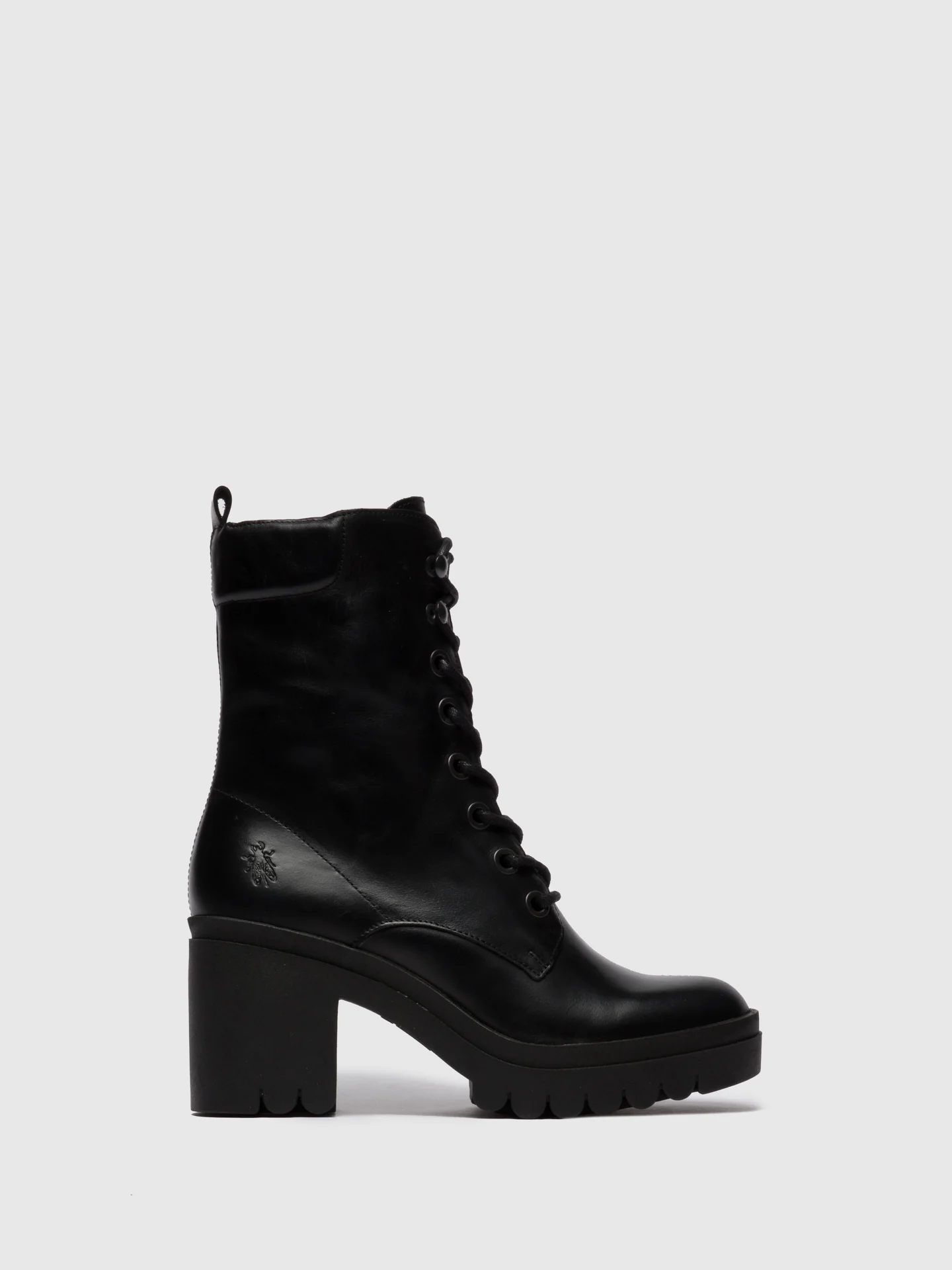 Lace-up Boots TIEL642FLY RUG BLACK