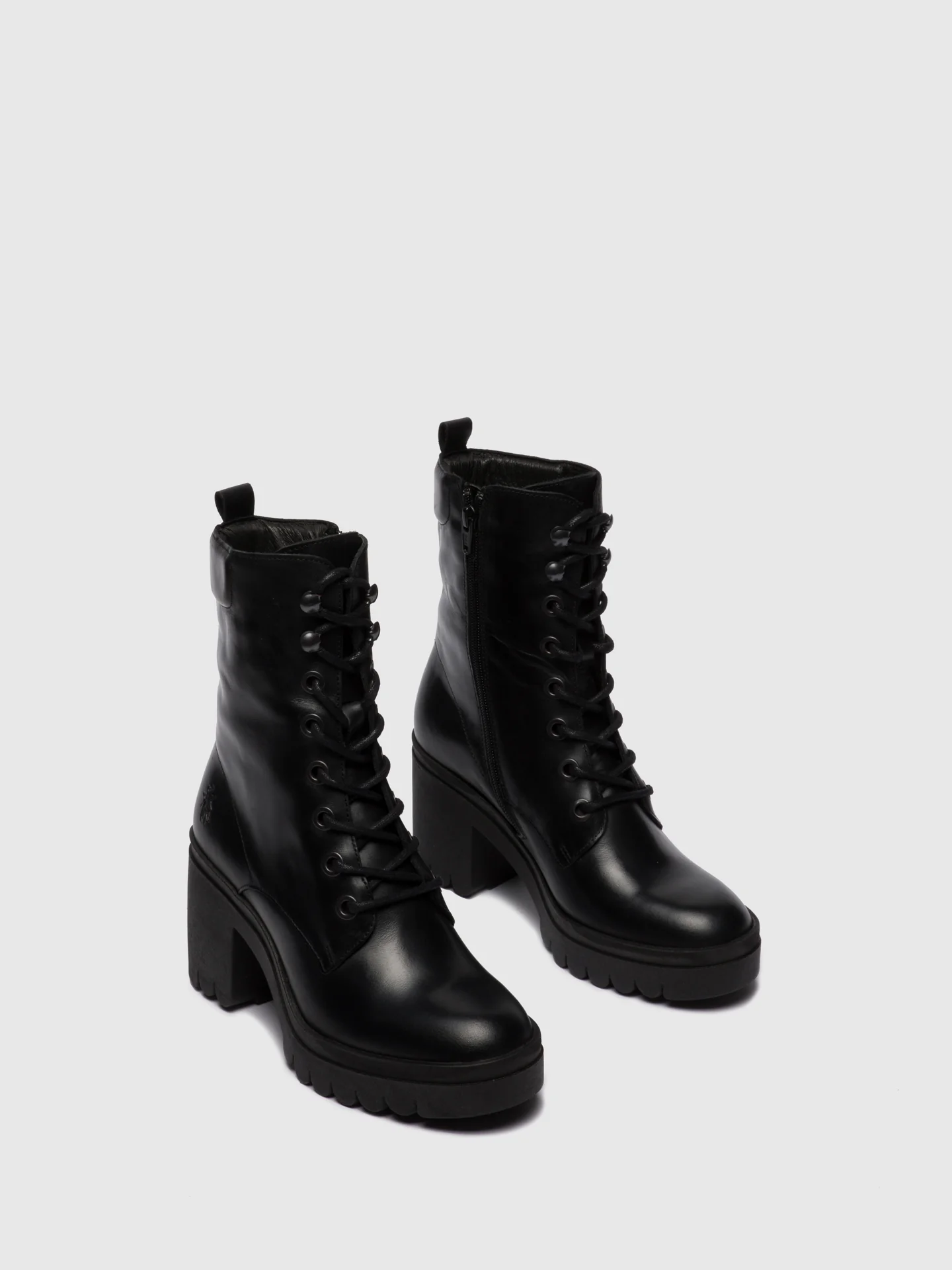 Lace-up Boots TIEL642FLY RUG BLACK - Image 2