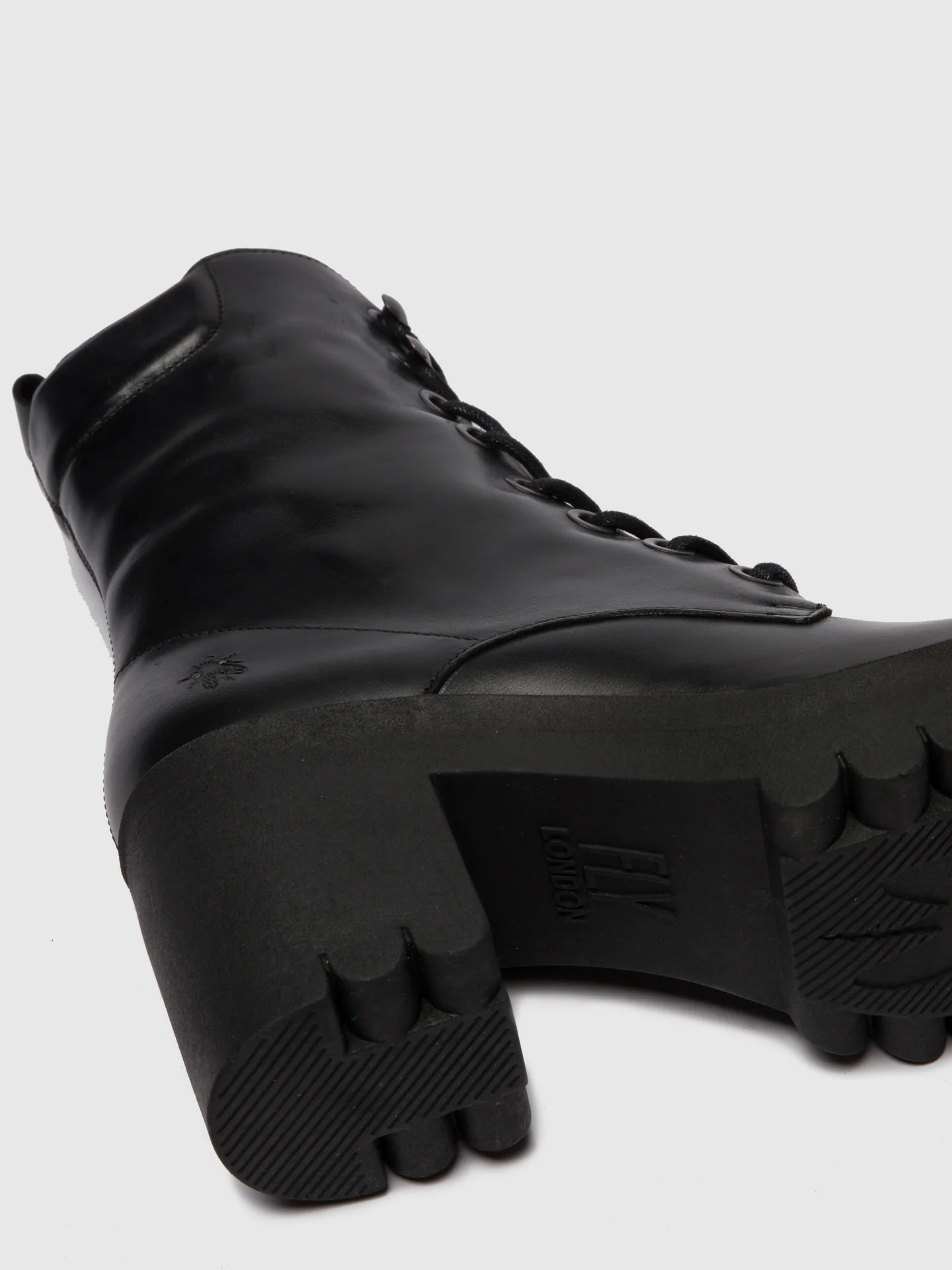 Lace-up Boots TIEL642FLY RUG BLACK - Image 4