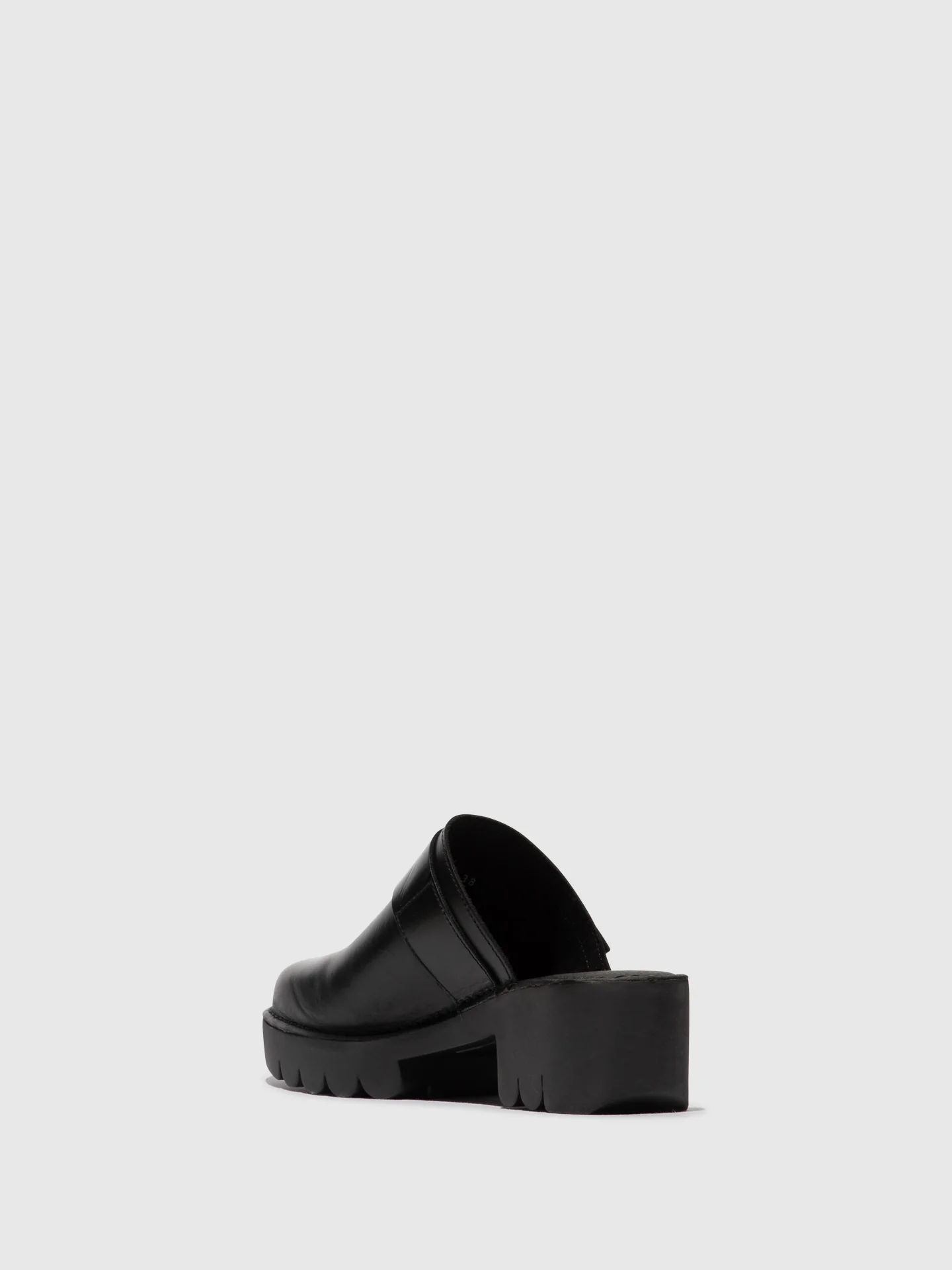 Round Toe Clogs ENDA510FLY RUG BLACK - Image 3
