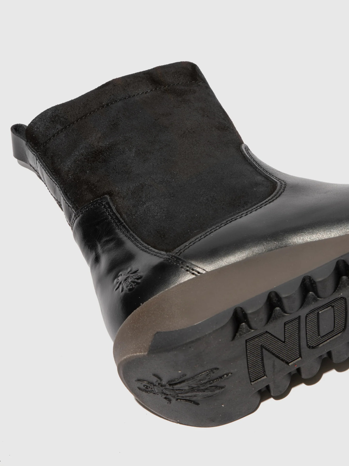 Zip Up Boots SAUK794FLY RUG/OILSUEDE BLACK - Image 4