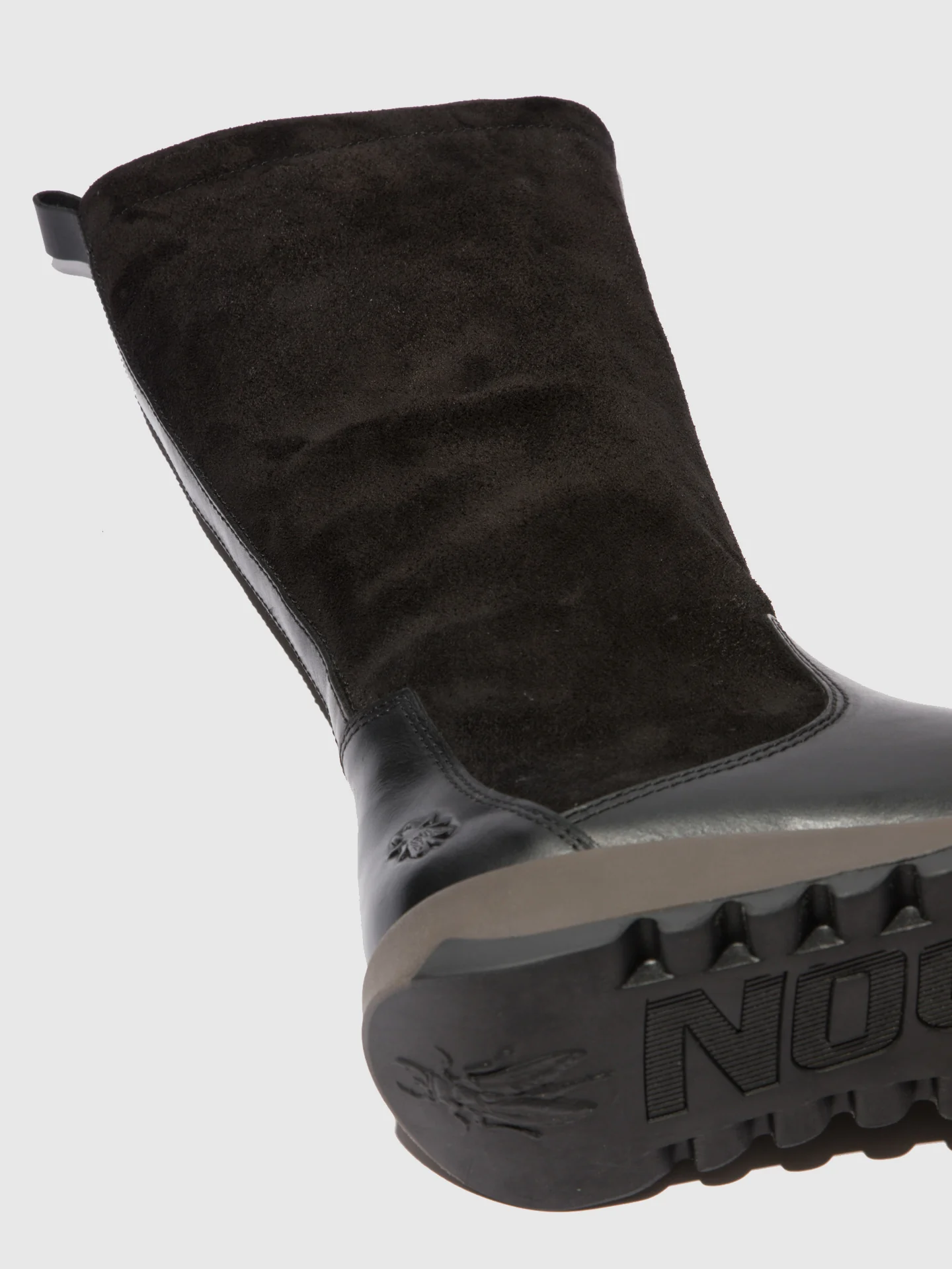Zip Up Boots SEME828FLY RUG/OILSUEDE BLACK - Image 4