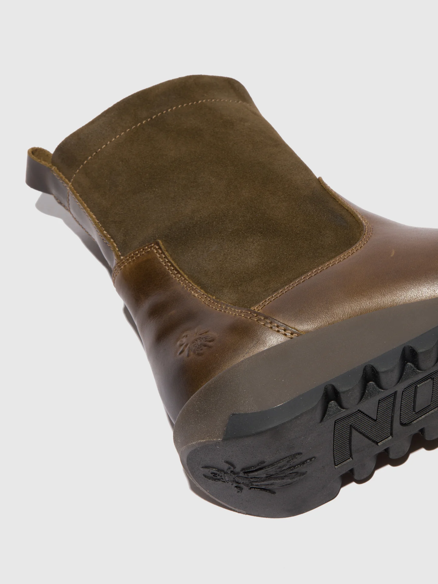 Zip Up Boots SAUK794FLY RUG/OILSUEDE OLIVE/SLUDGE - Image 4