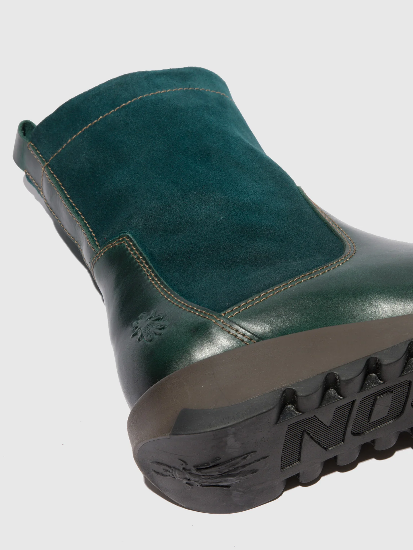 Zip Up Boots SAUK794FLY RUG/OILSUEDE PETROL - Image 4