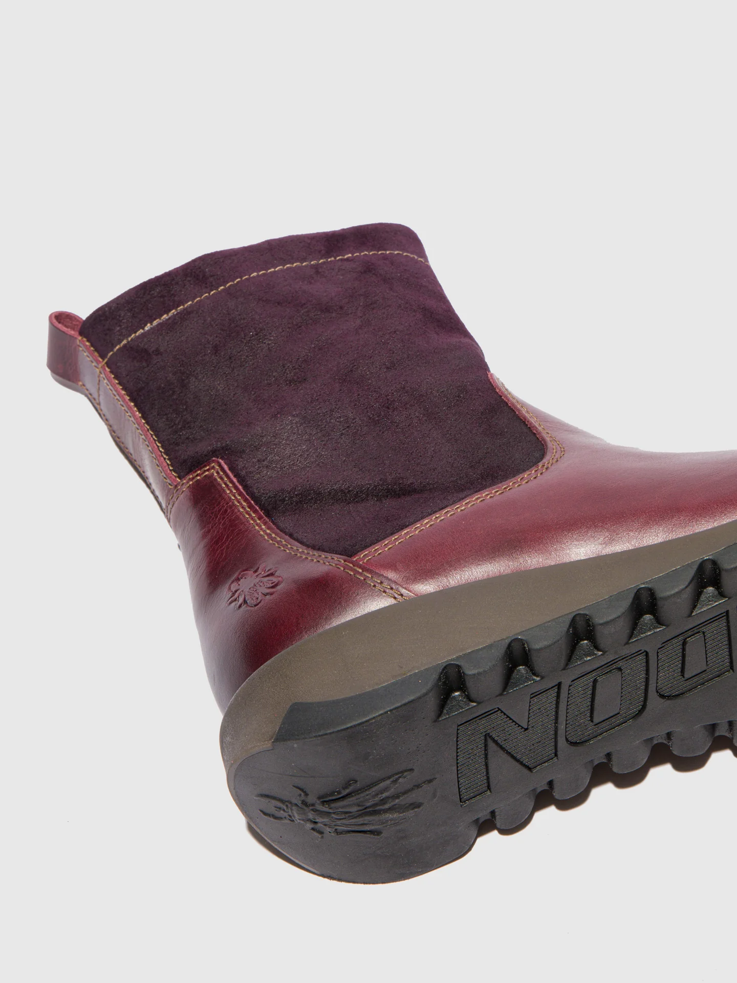 Zip Up Boots SAUK794FLY RUG/OILSUEDE PURPLE - Image 4