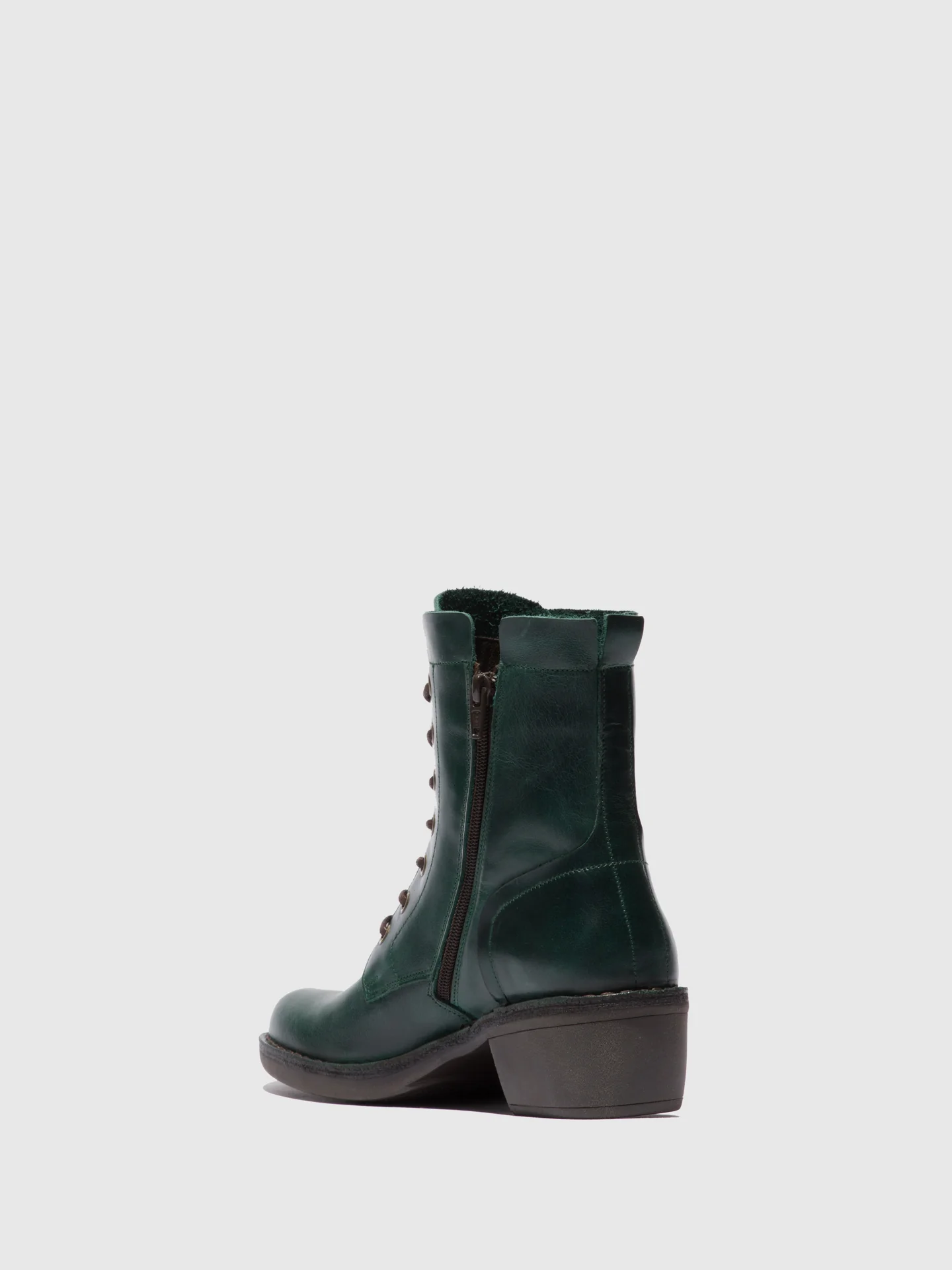 Lace-up Ankle Boots MILU044FLY RUG PETROL - Image 3
