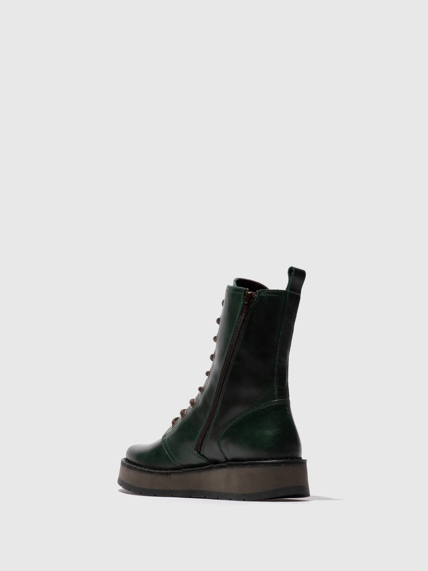 Lace-up Ankle Boots RAMI043FLY RUG PETROL - Image 3