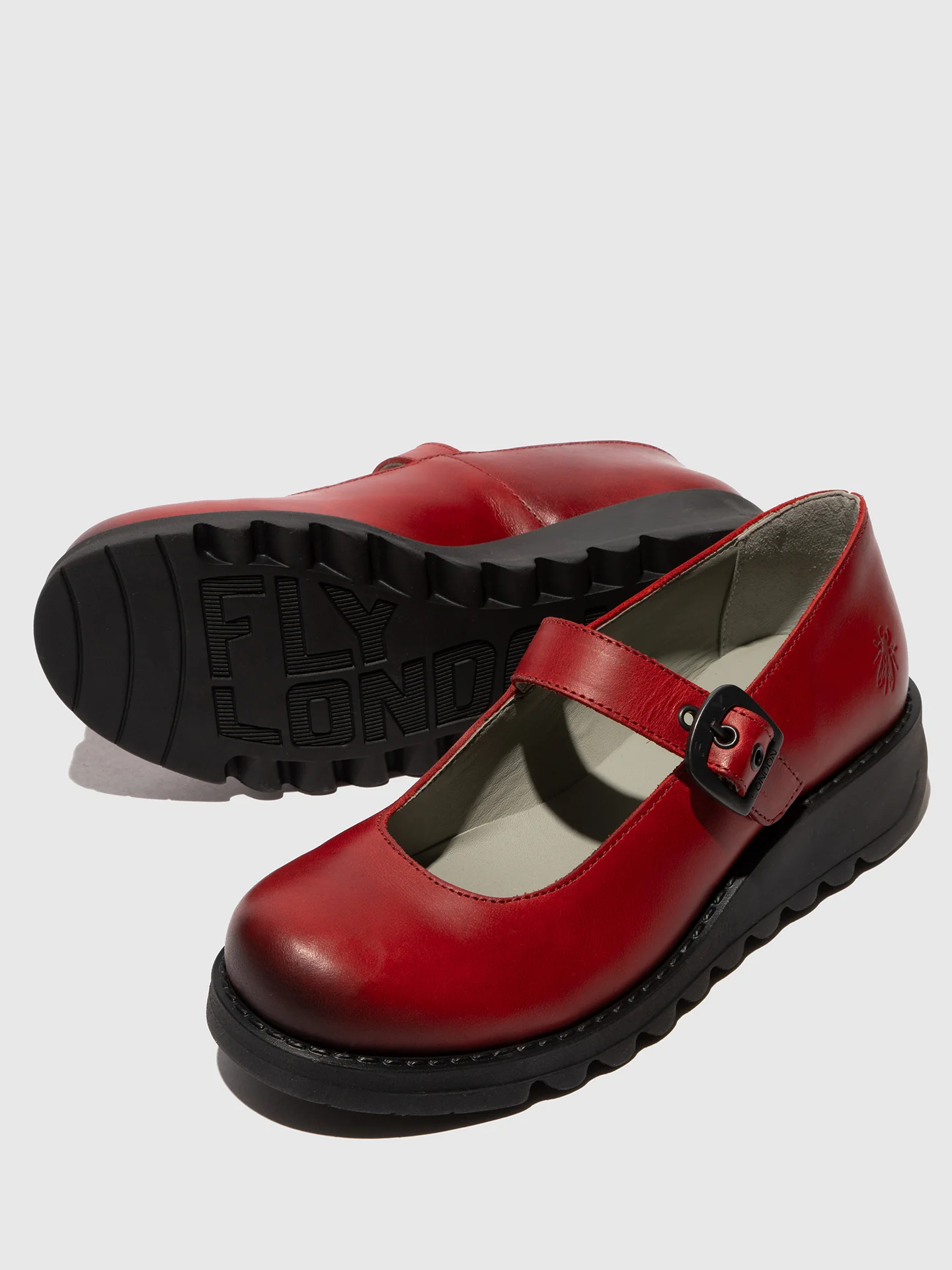 Buckle Shoes SAMP132FLY RUG RED - Image 4