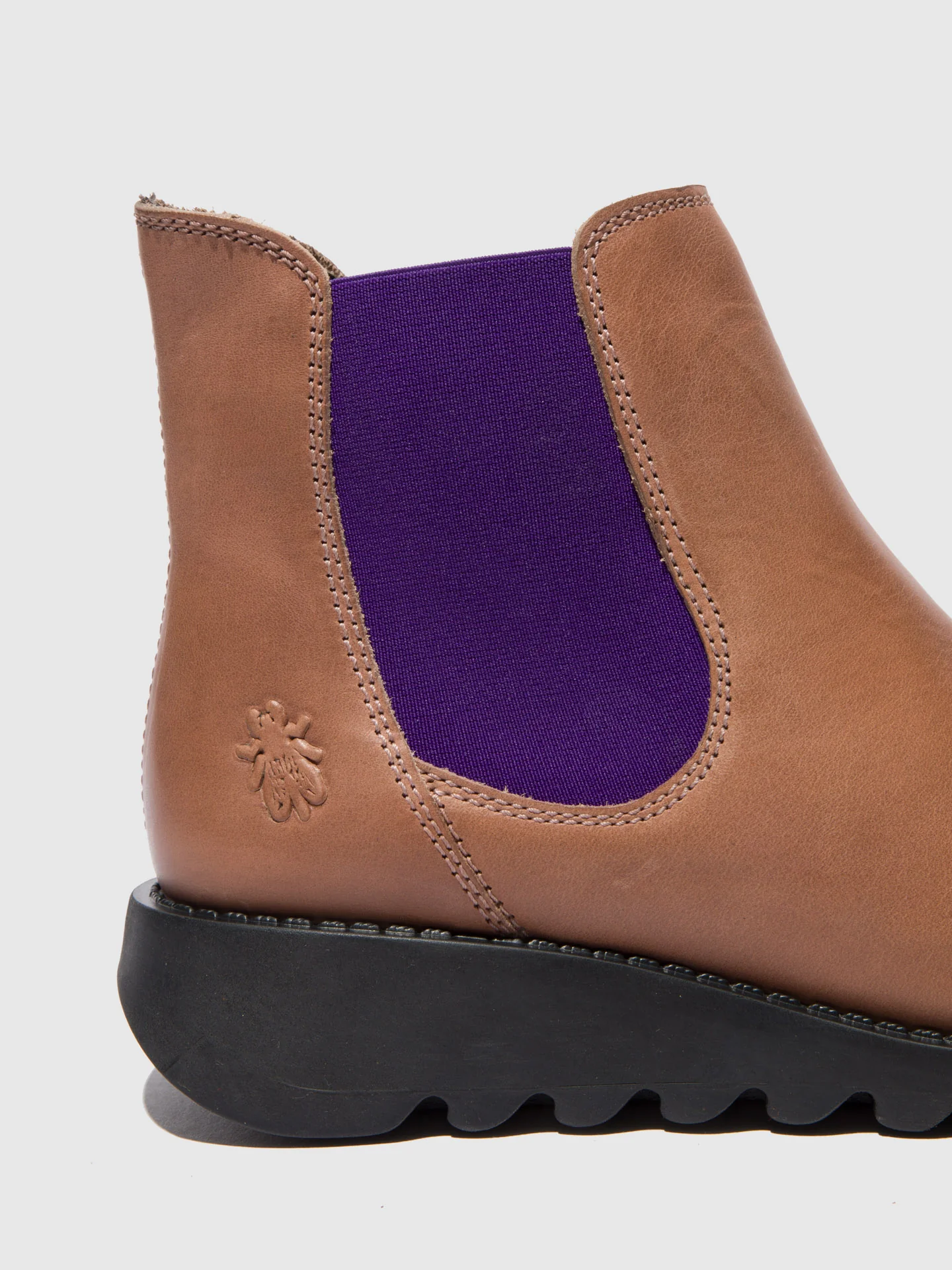 Chelsea Ankle Boots SALV RUG ROSE (VIOLET ELASTIC) - Image 4