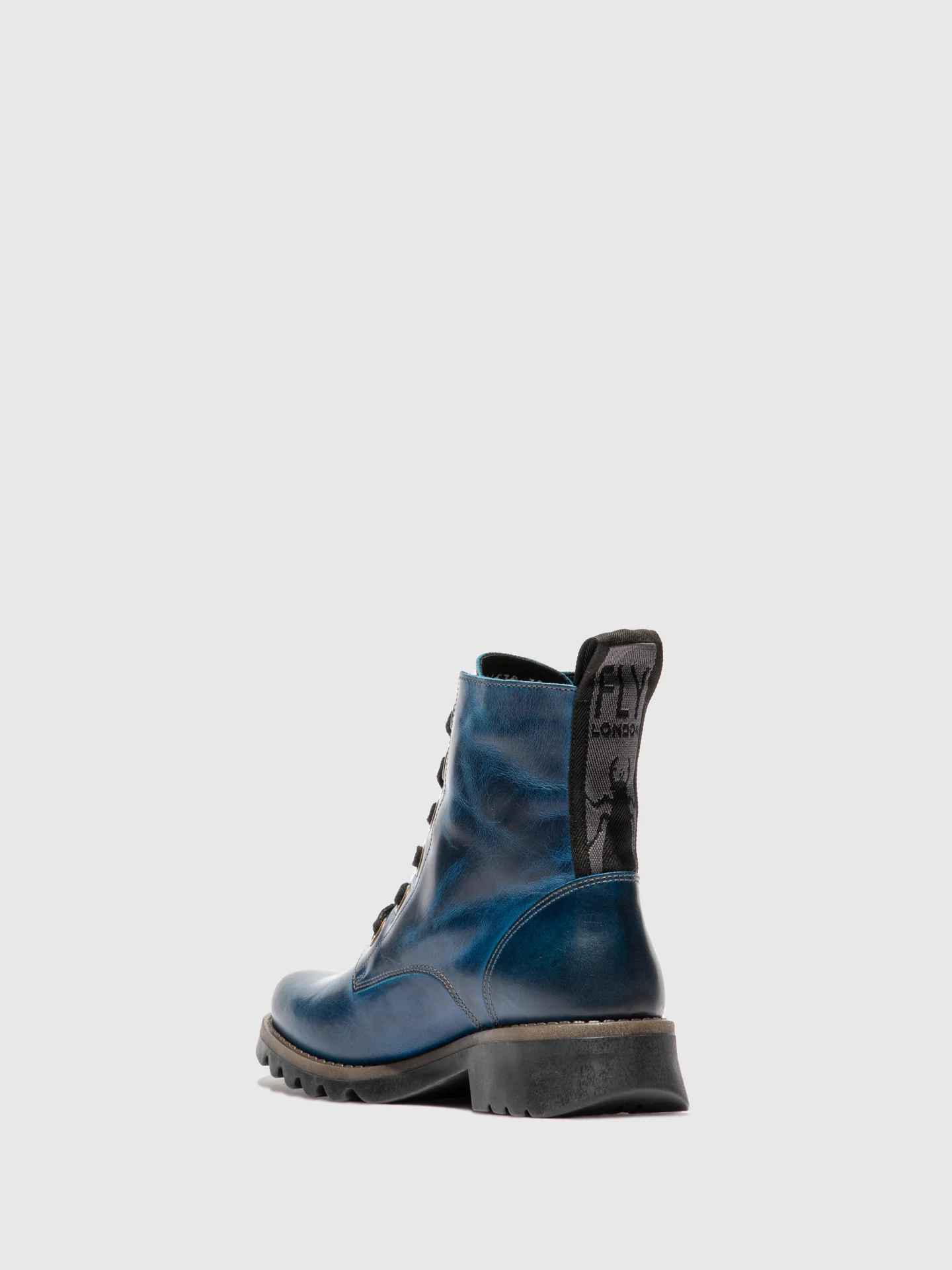 Lace-up Ankle Boots RAGI539FLY RUG ROYAL BLUE - Image 3