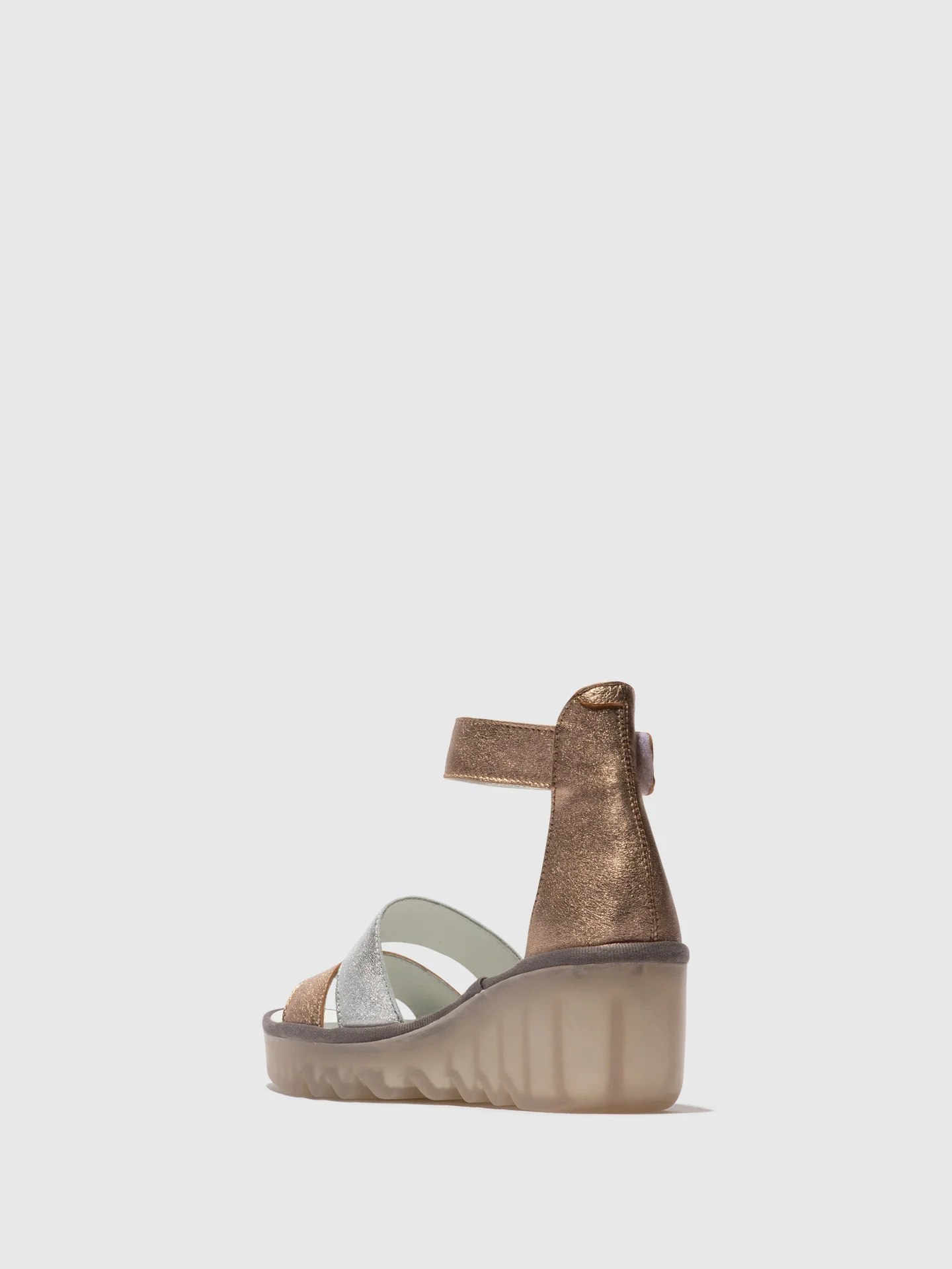 Strappy Sandals BONO290FLY SAHARA/SILVER/SAHARA - Image 3