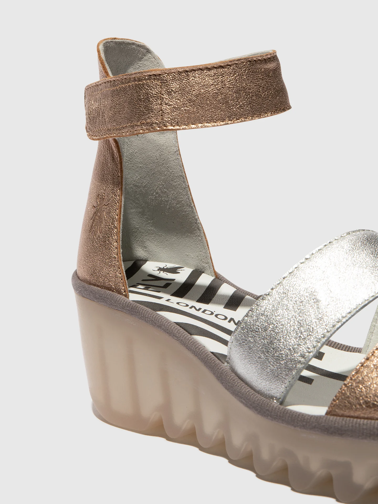 Strappy Sandals BONO290FLY SAHARA/SILVER/SAHARA - Image 4