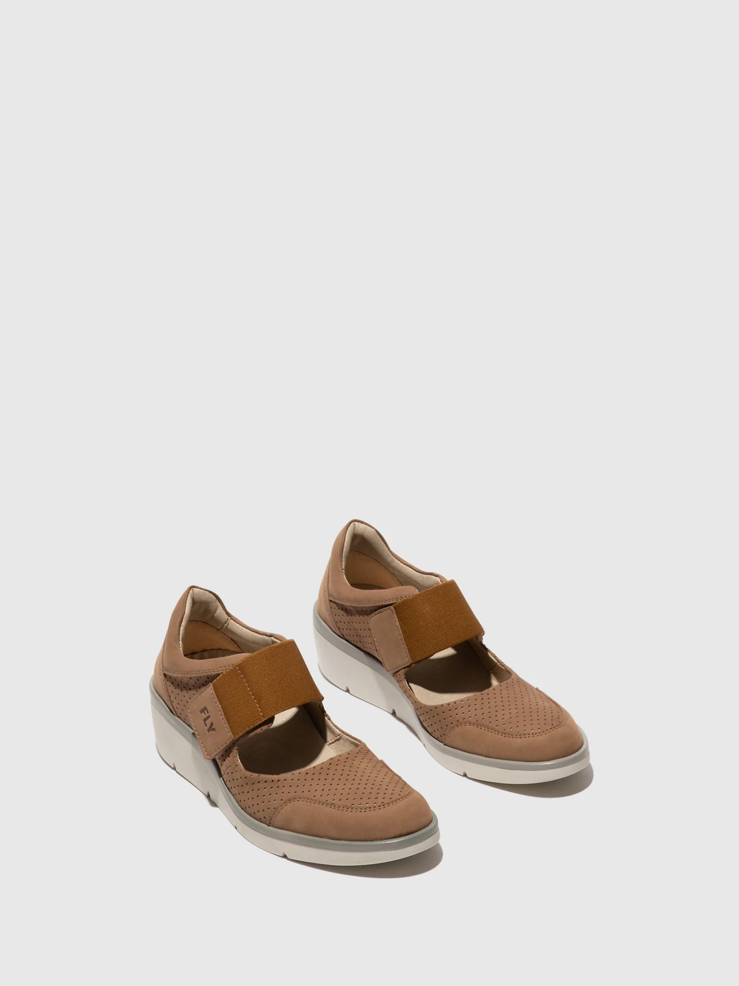 Velcro Shoes NAJE583FLY SAND - Image 2