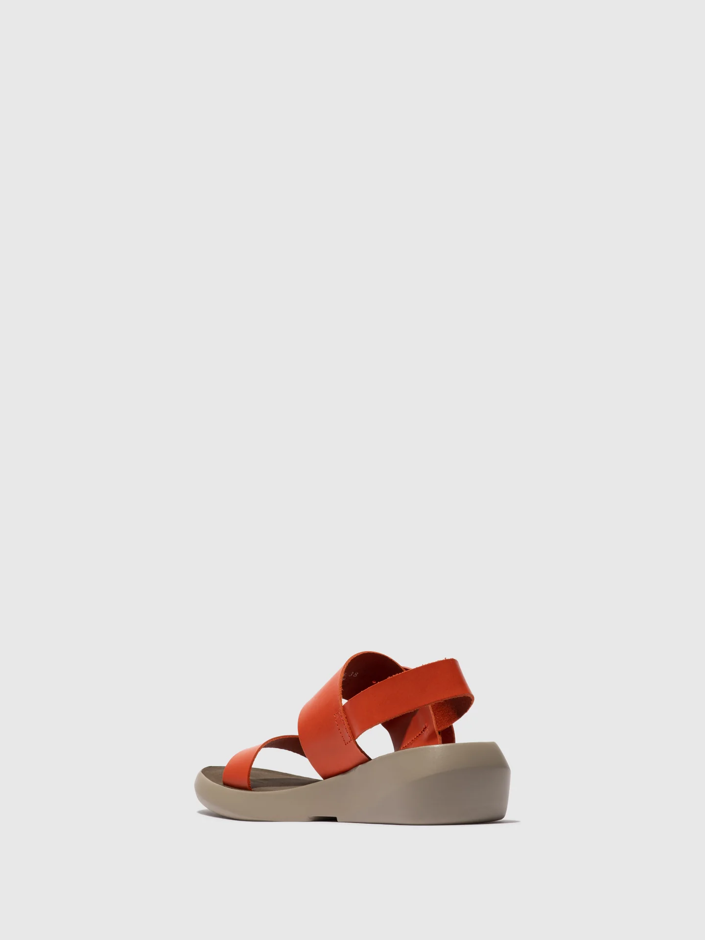 Buckle Sandals BANI739FLY SCARLET - Image 3