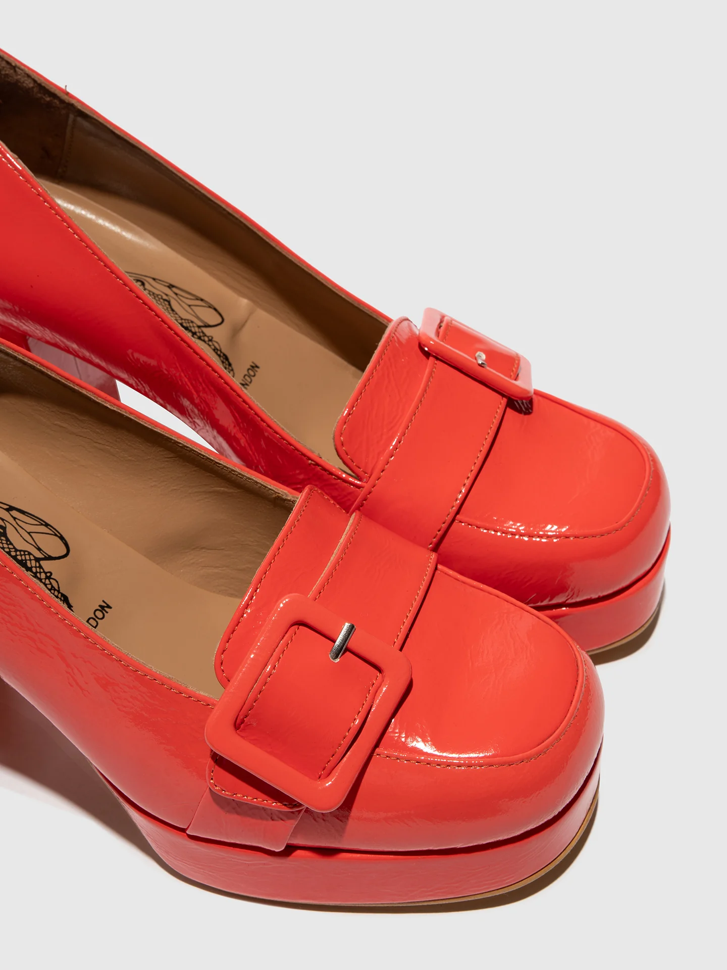 Heel Shoes ELLO242FLY SCARLET - Image 4