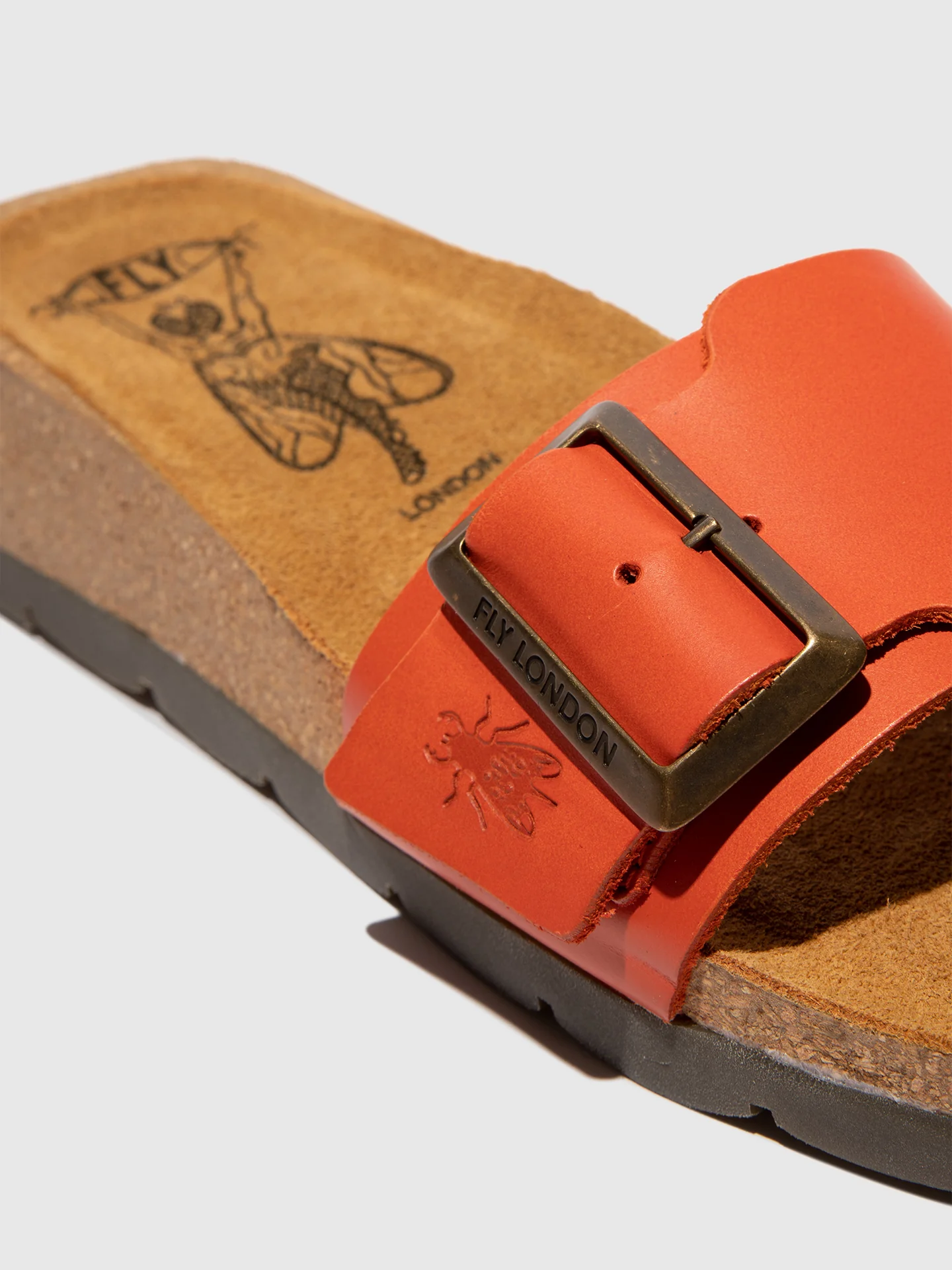 Open Toe Mules CARB851FLY SCARLET - Image 4