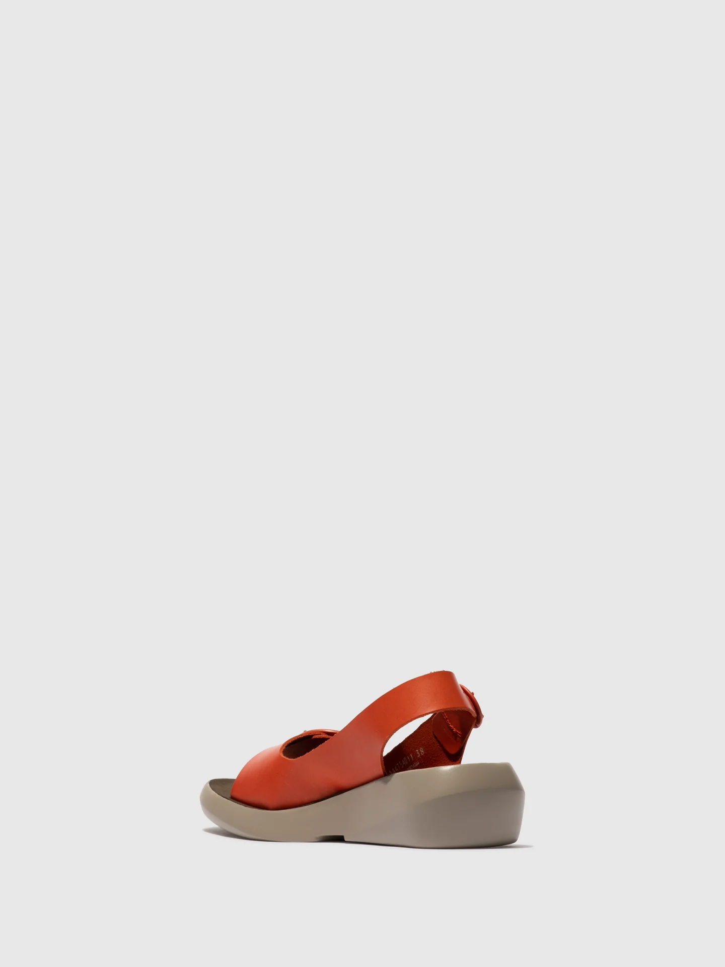Sling-Back Sandals BERK754FLY SCARLET - Image 3