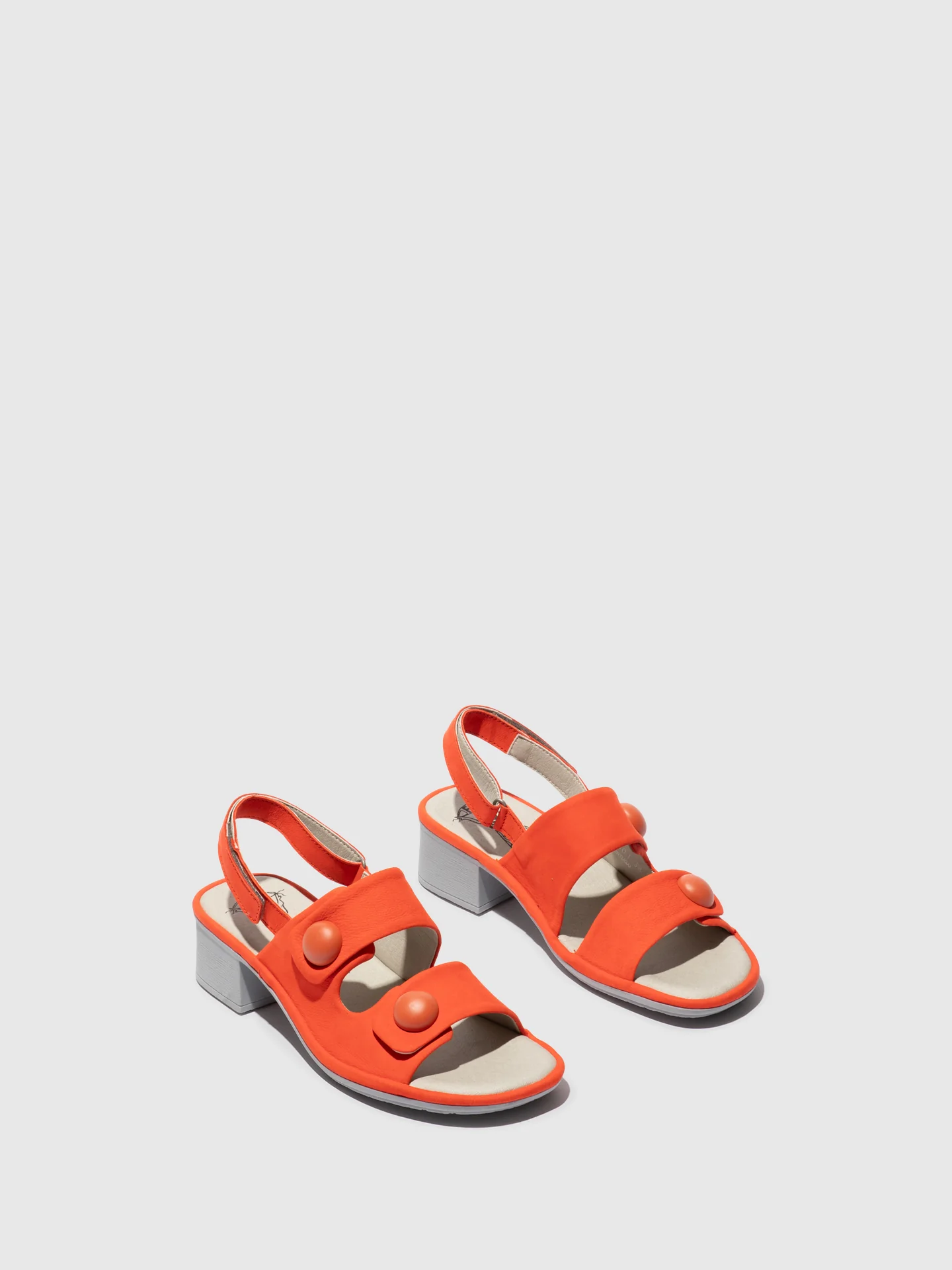 Sling-Back Sandals EBLA489FLY SCARLET - Image 2