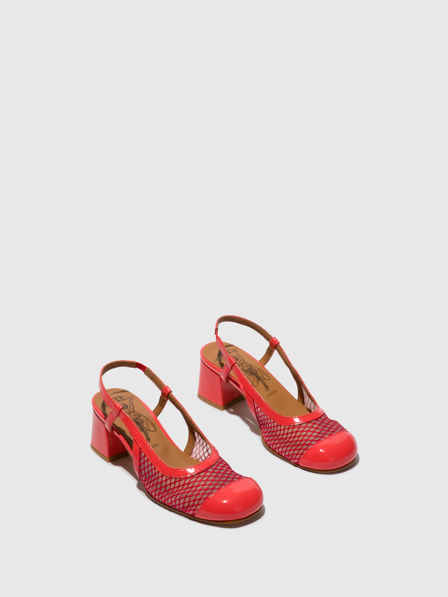 Sling-Back Sandals SOKI273FLY SCARLET - Image 2