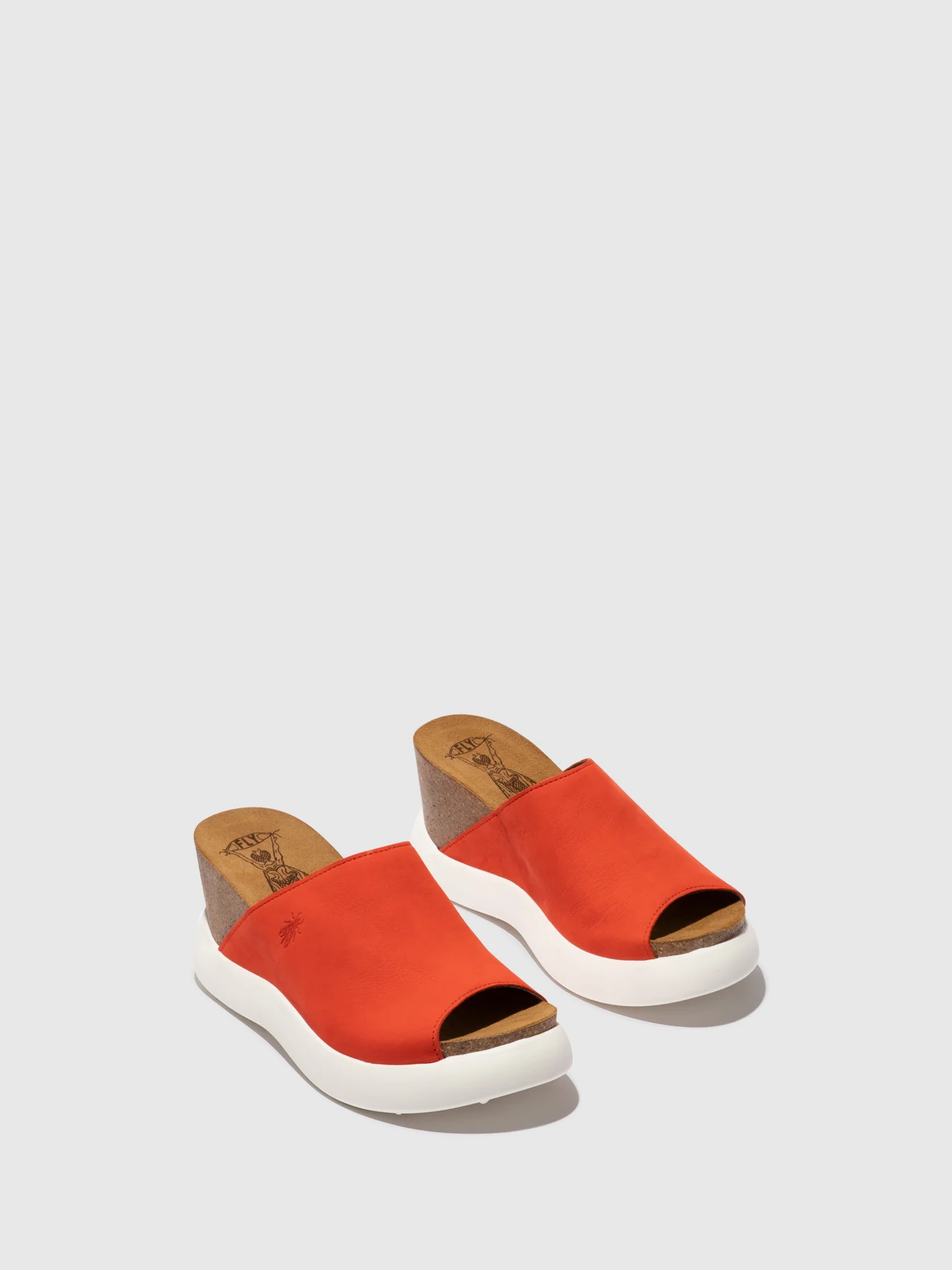 Slip-on Mules GINO966FLY SCARLET - Image 2