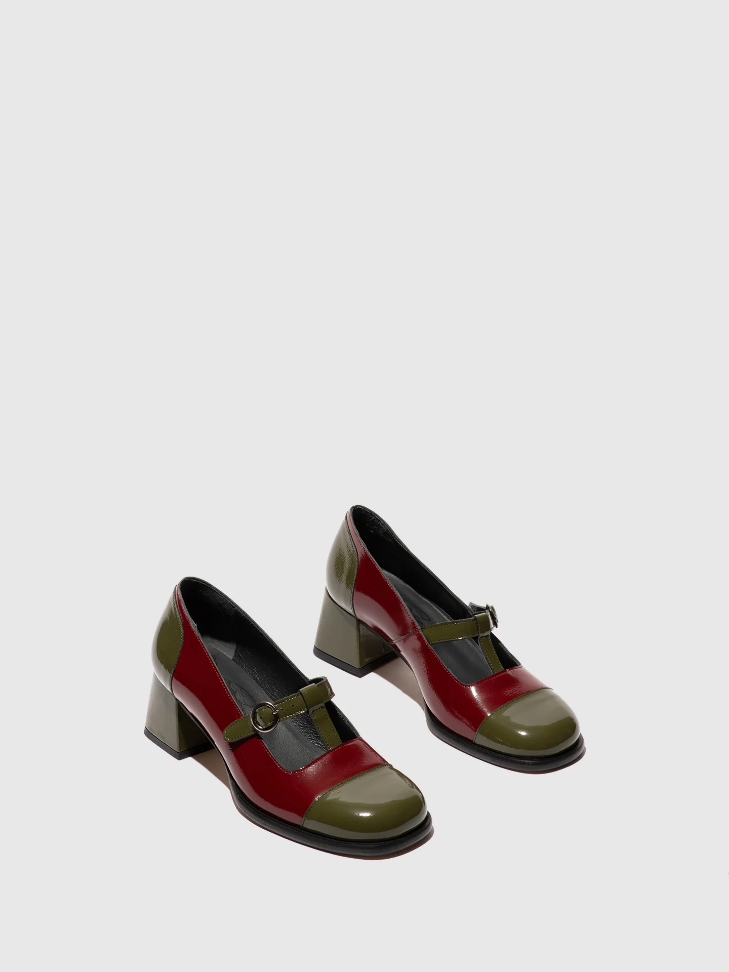 Buckle Shoes SOLF341FLY SEA/KELP INT. RUST - Image 2