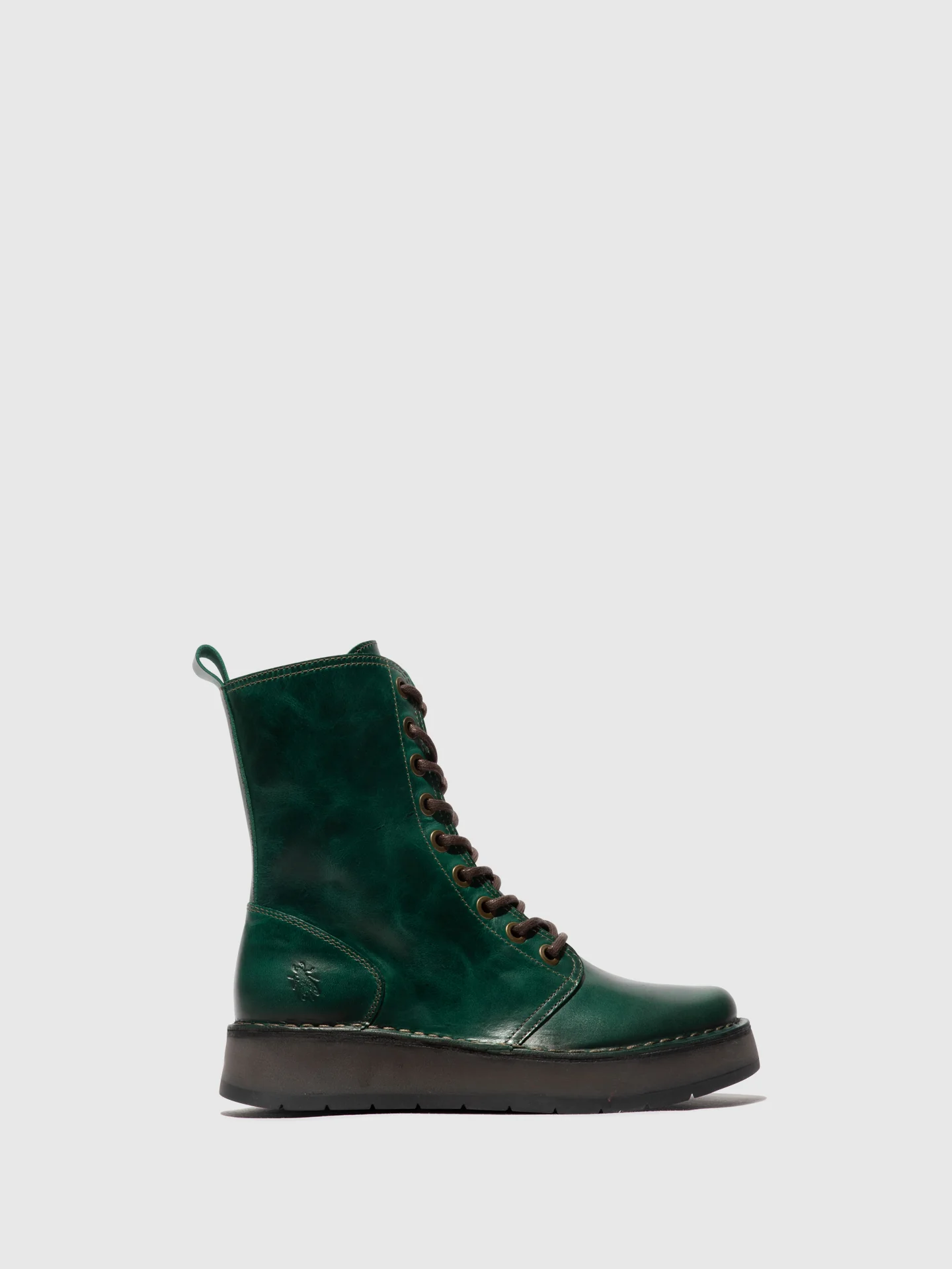 Lace-up Ankle Boots RAMI043FLY SHAMROCK GREEN