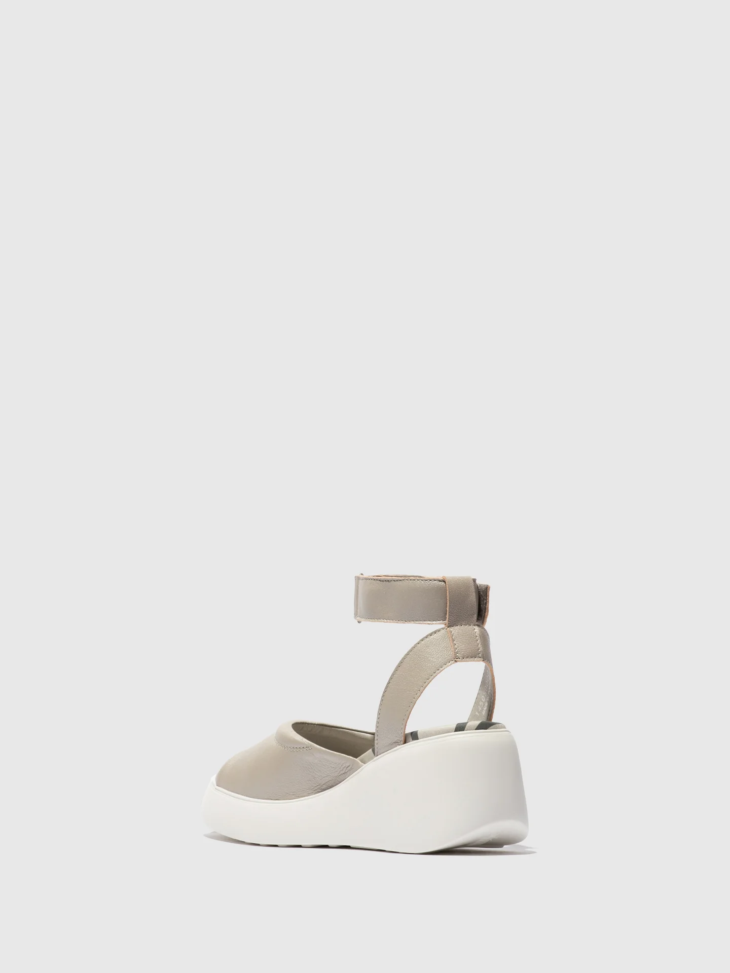 Ankle Strap Sandals DACH050FLY SILVER - Image 3