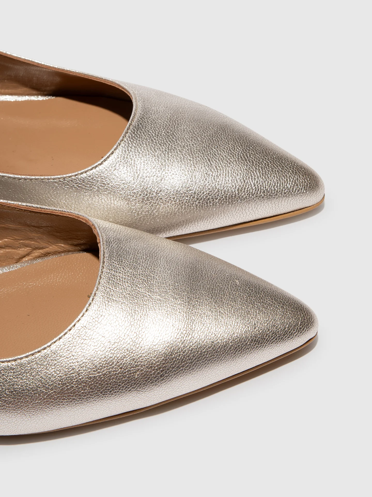Pointed Toe Shoes SAUB268FLY SILVER/BLACK - Image 4