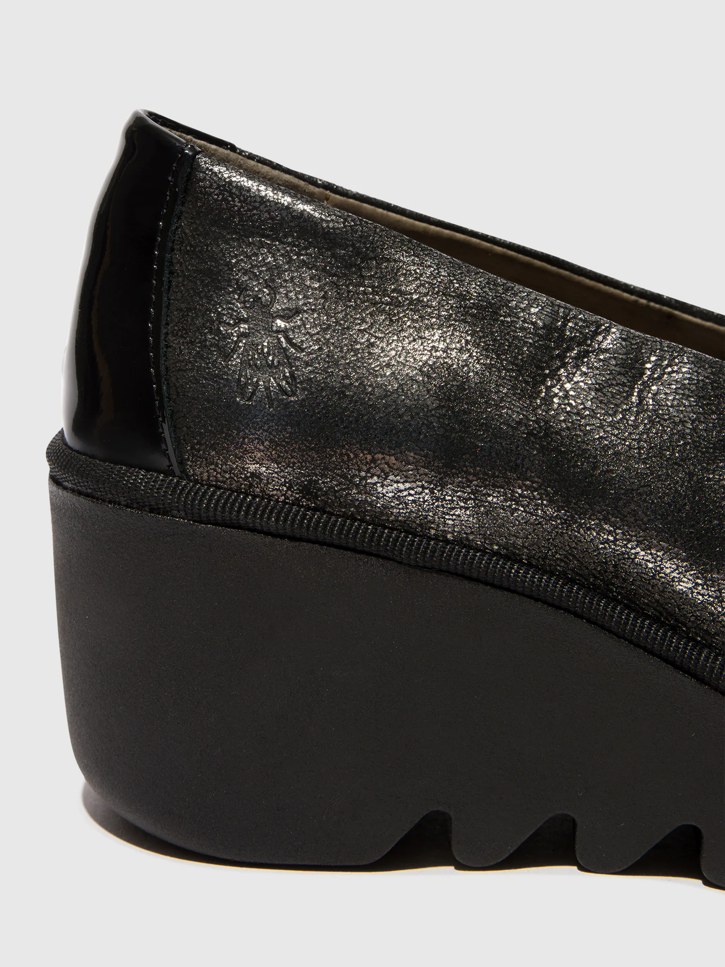 Slip-on Shoes BESO246FLY SILVER/BLACK - Image 4