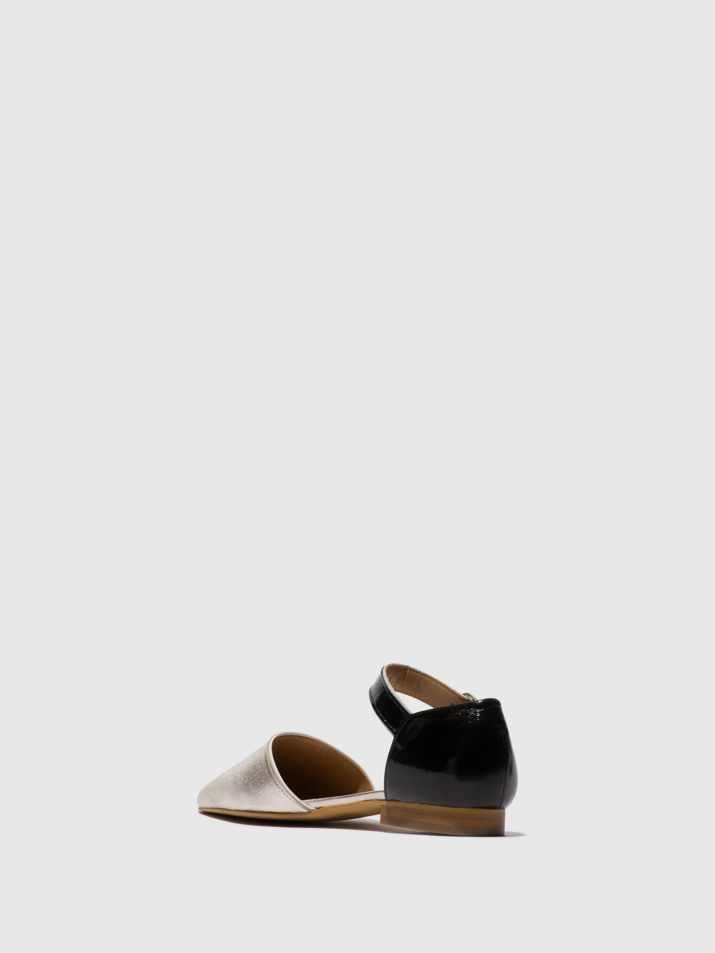 Pointed Toe Shoes SARJ266FLY SILVER/BLACK/WHITE - Image 3
