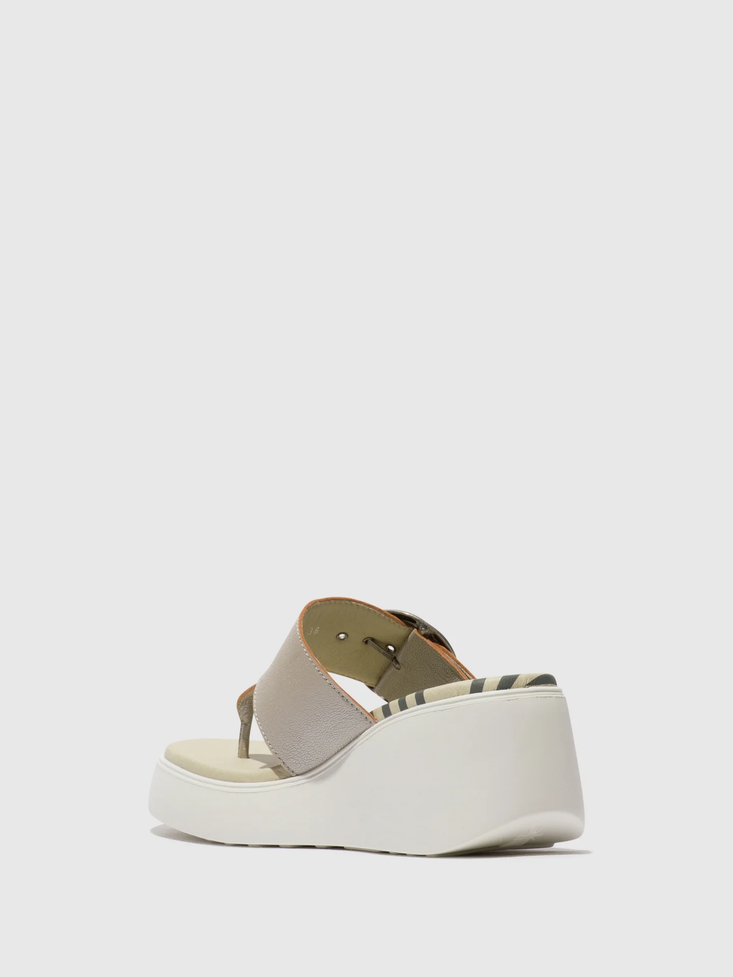 Buckle Mules DAFI938FLY SILVER - Image 3