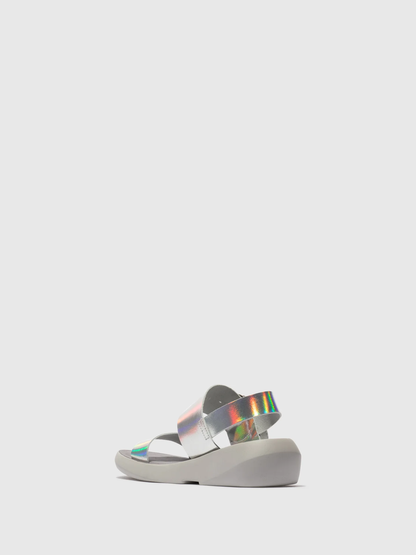 Buckle Sandals BANI739FLY SILVER - Image 3