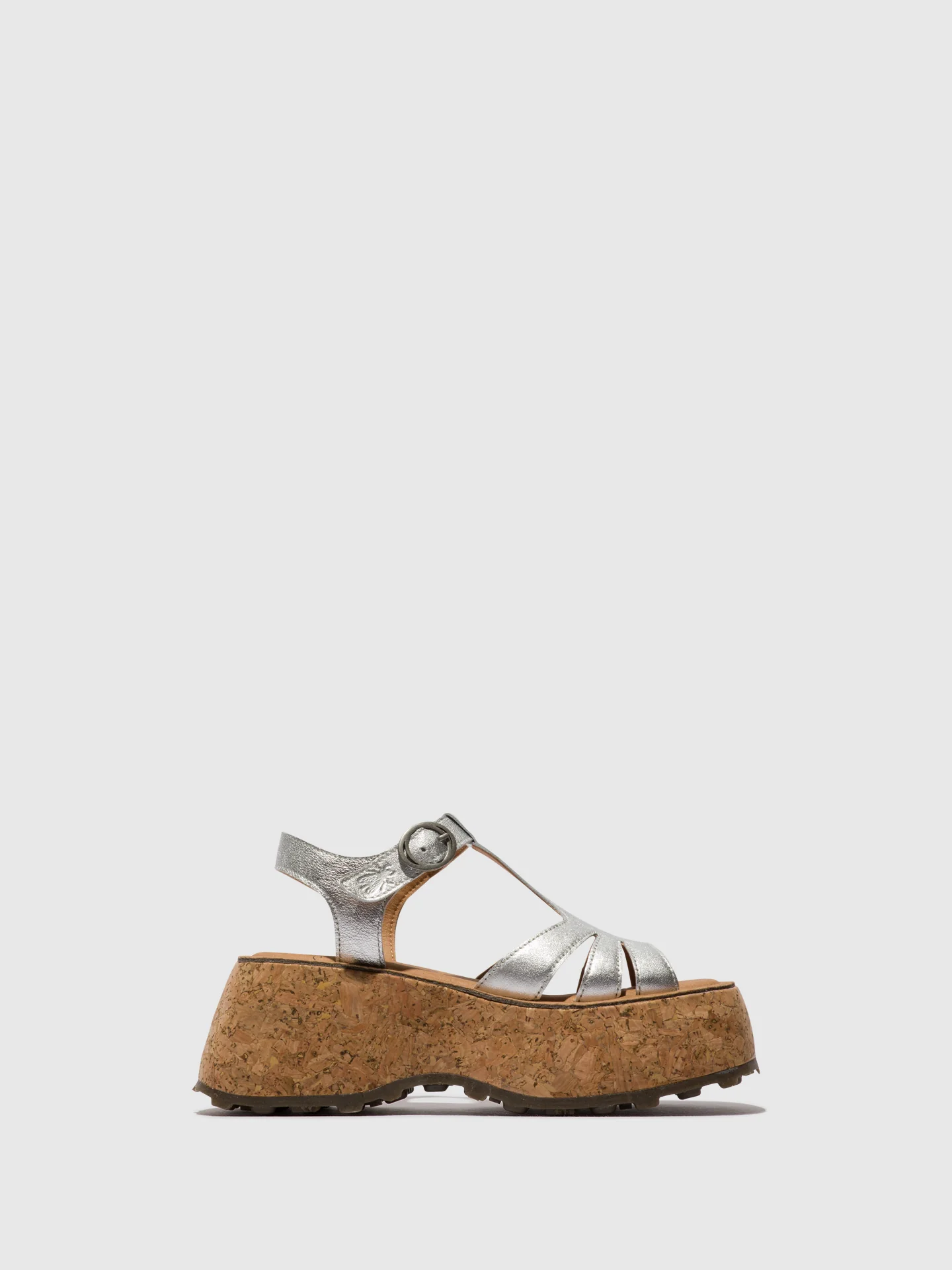 Buckle Sandals COIL275FLY SILVER